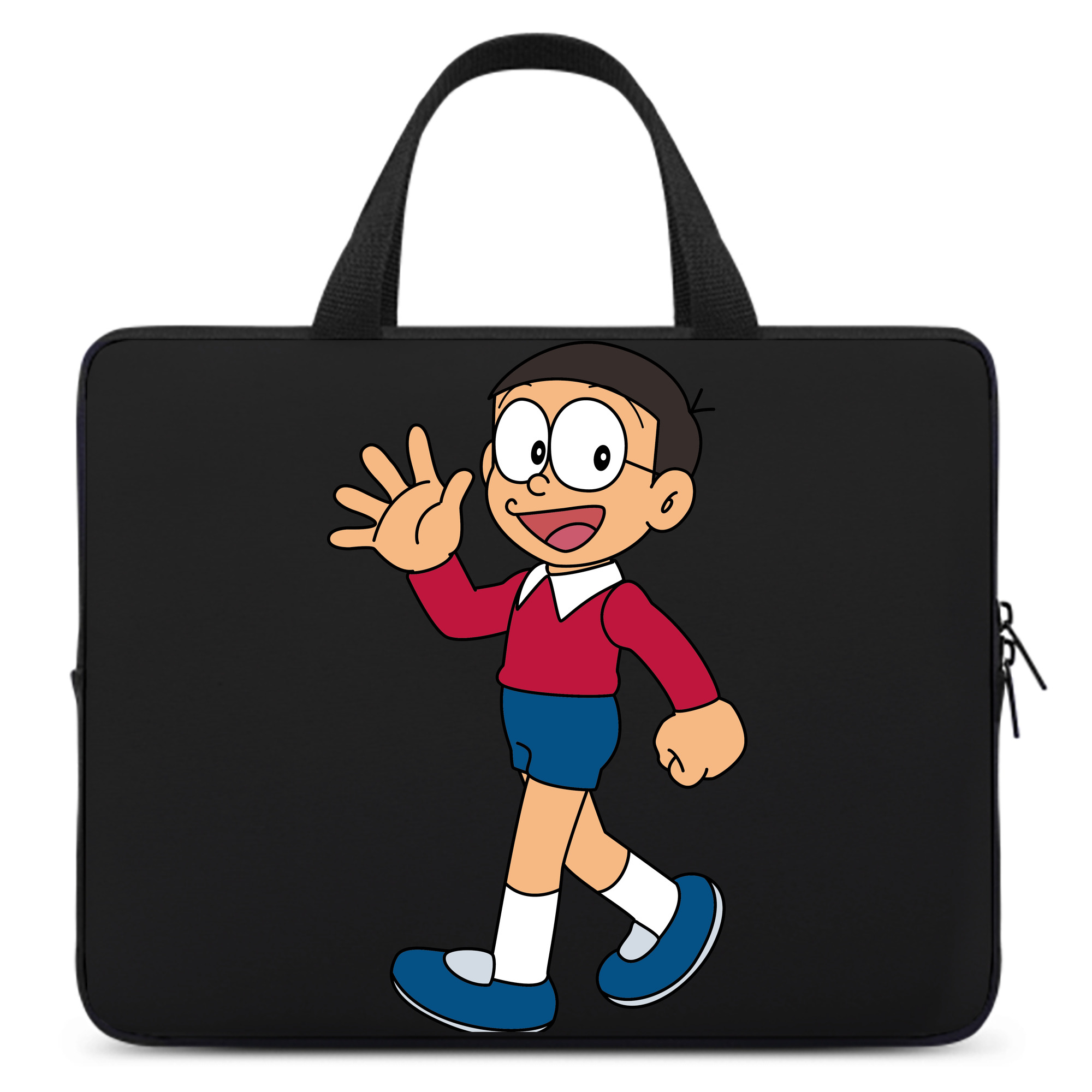 （画像用） ドラえもん 野比 のび太 Doraemon Nobita Nobi 手提げノートパソコンバッグ