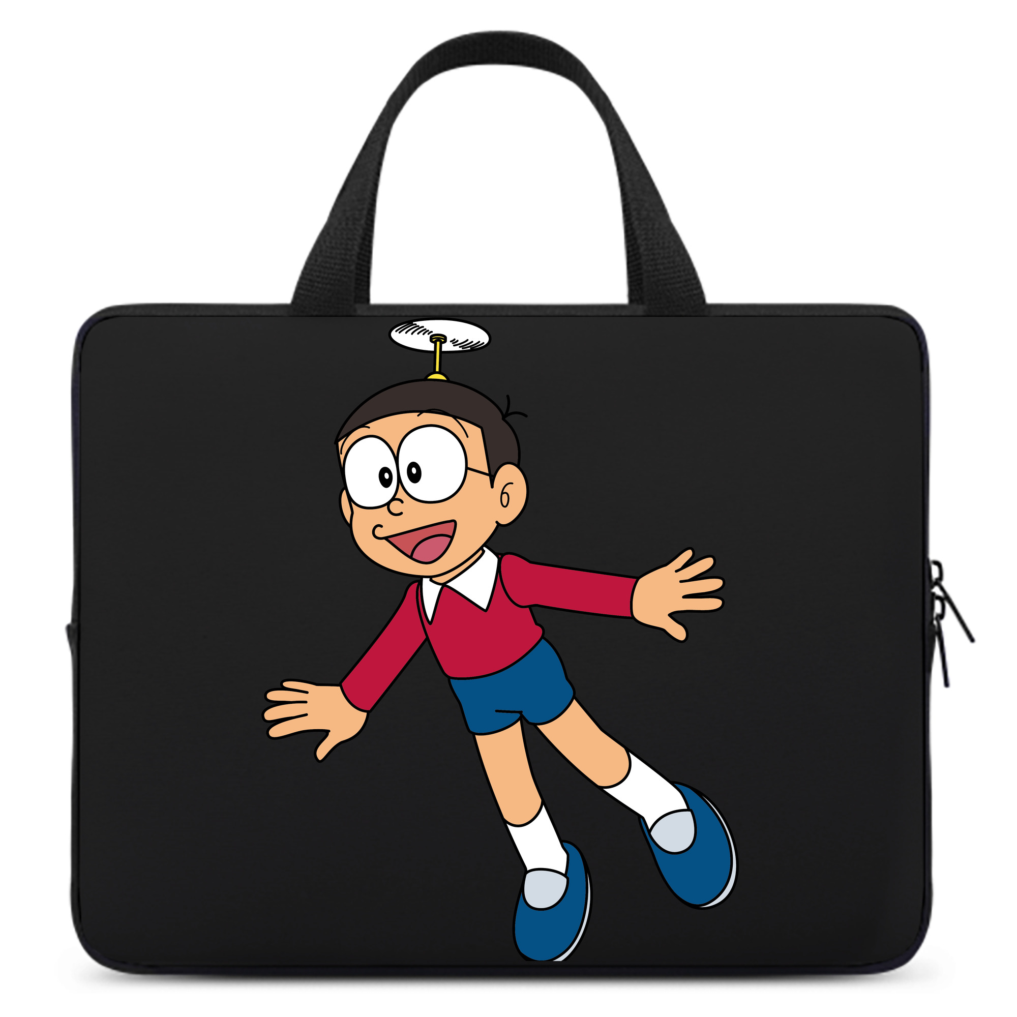 （画像用） ドラえもん 野比 のび太 Doraemon Nobita Nobi 手提げノートパソコンバッグ