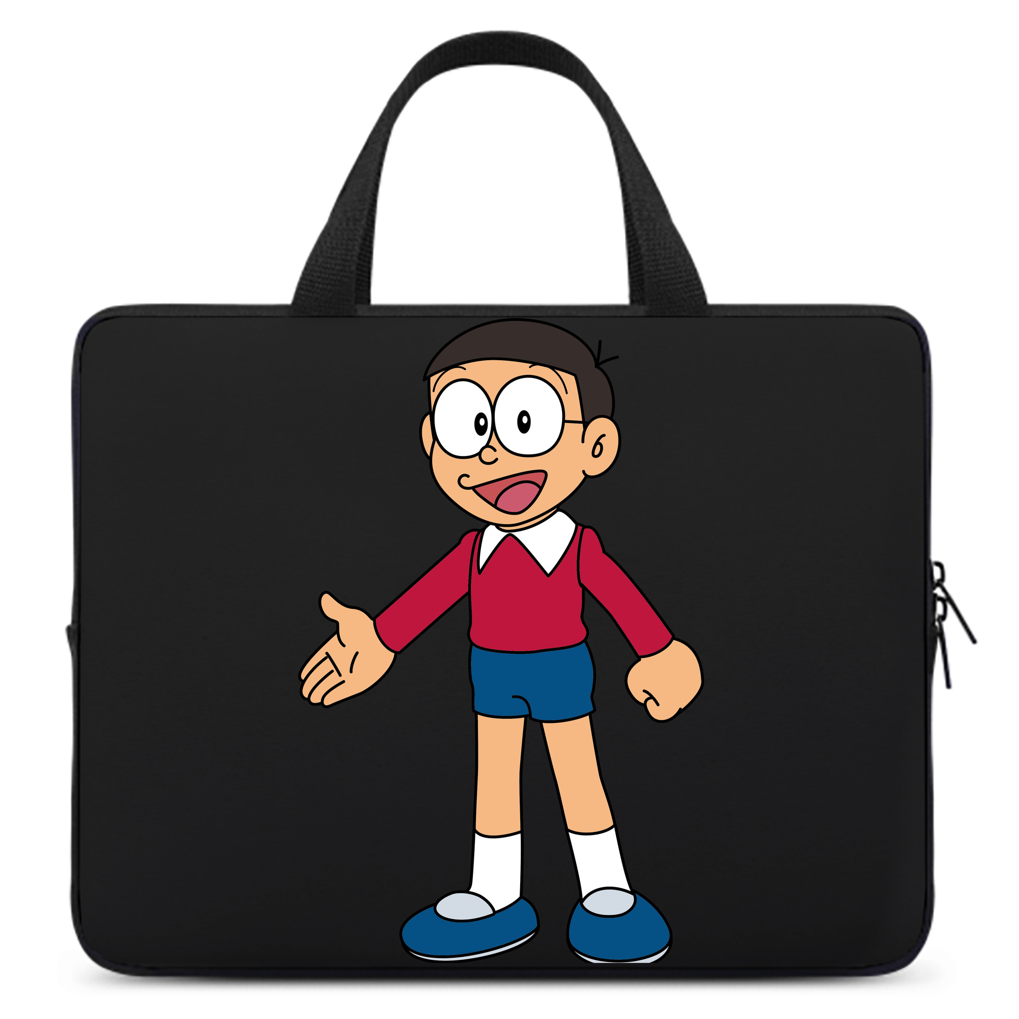 （画像用） ドラえもん 野比 のび太 Doraemon Nobita Nobi 手提げノートパソコンバッグ