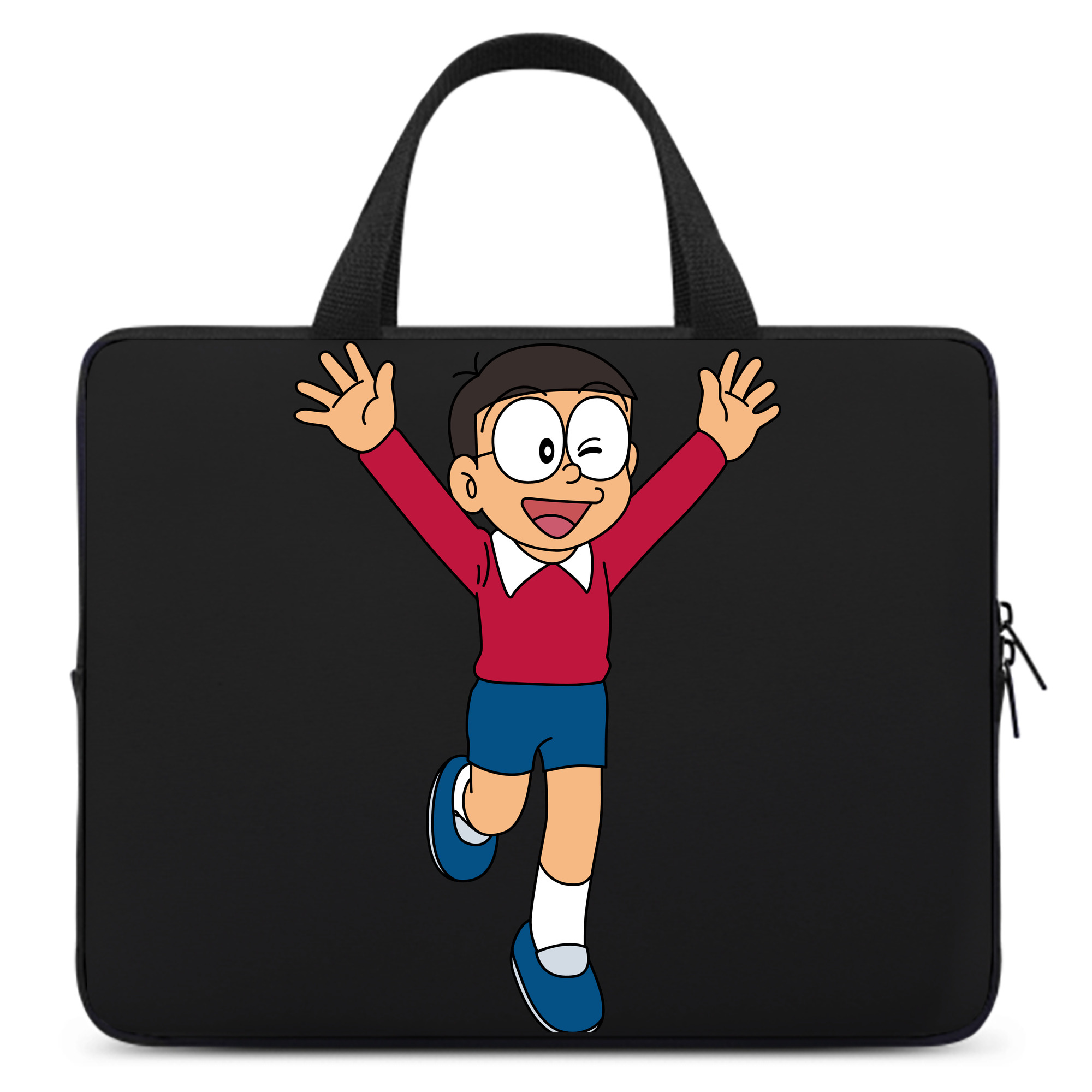 （画像用） ドラえもん 野比 のび太 Doraemon Nobita Nobi 手提げノートパソコンバッグ