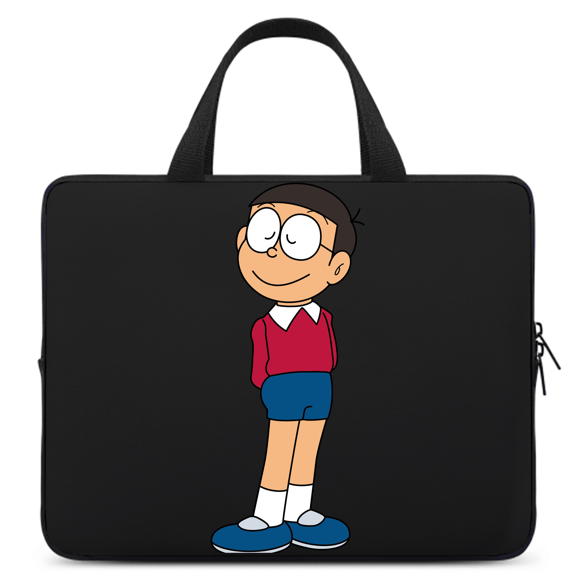 （画像用） ドラえもん 野比 のび太 Doraemon Nobita Nobi 手提げノートパソコンバッグ