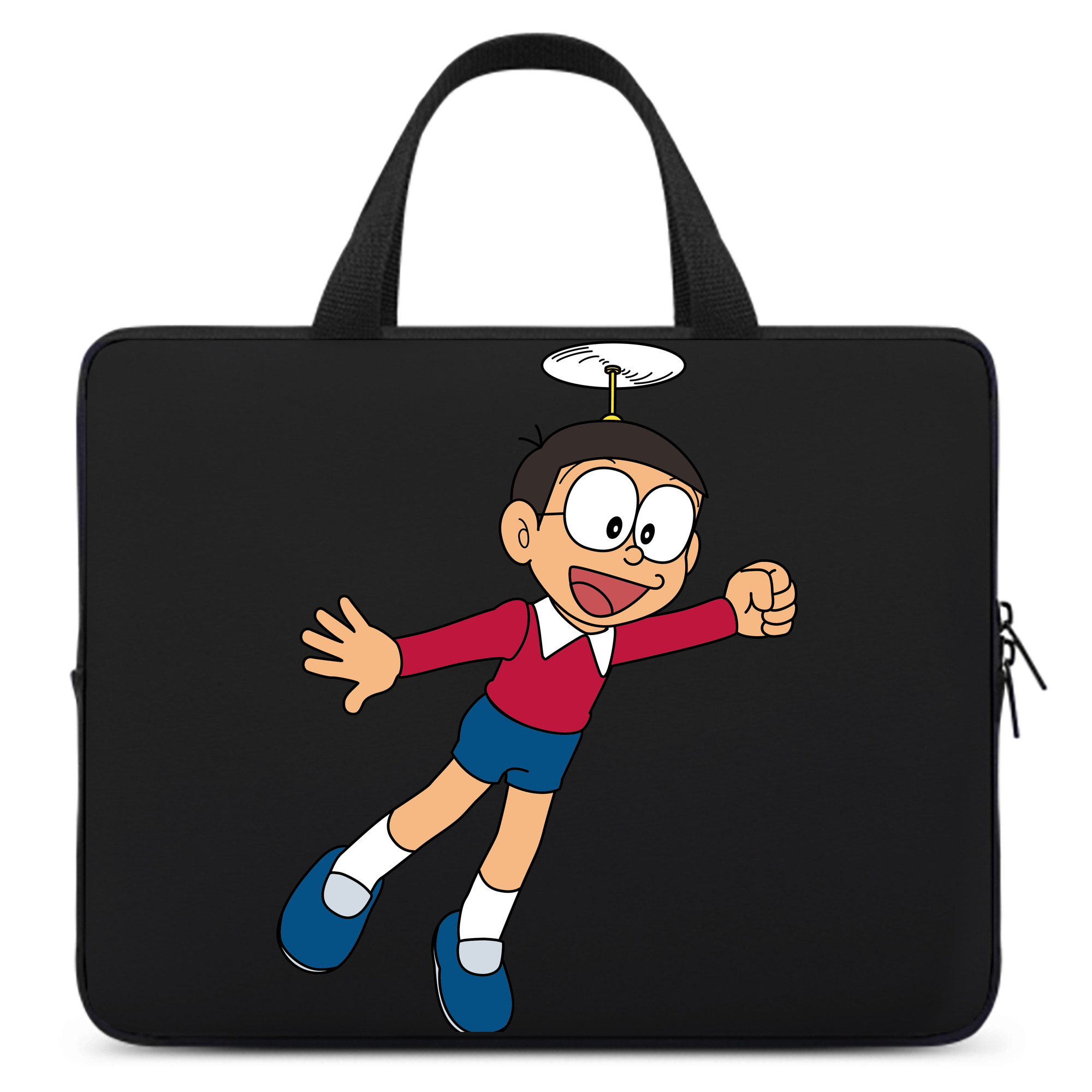 （画像用） ドラえもん 野比 のび太 Doraemon Nobita Nobi 手提げノートパソコンバッグ