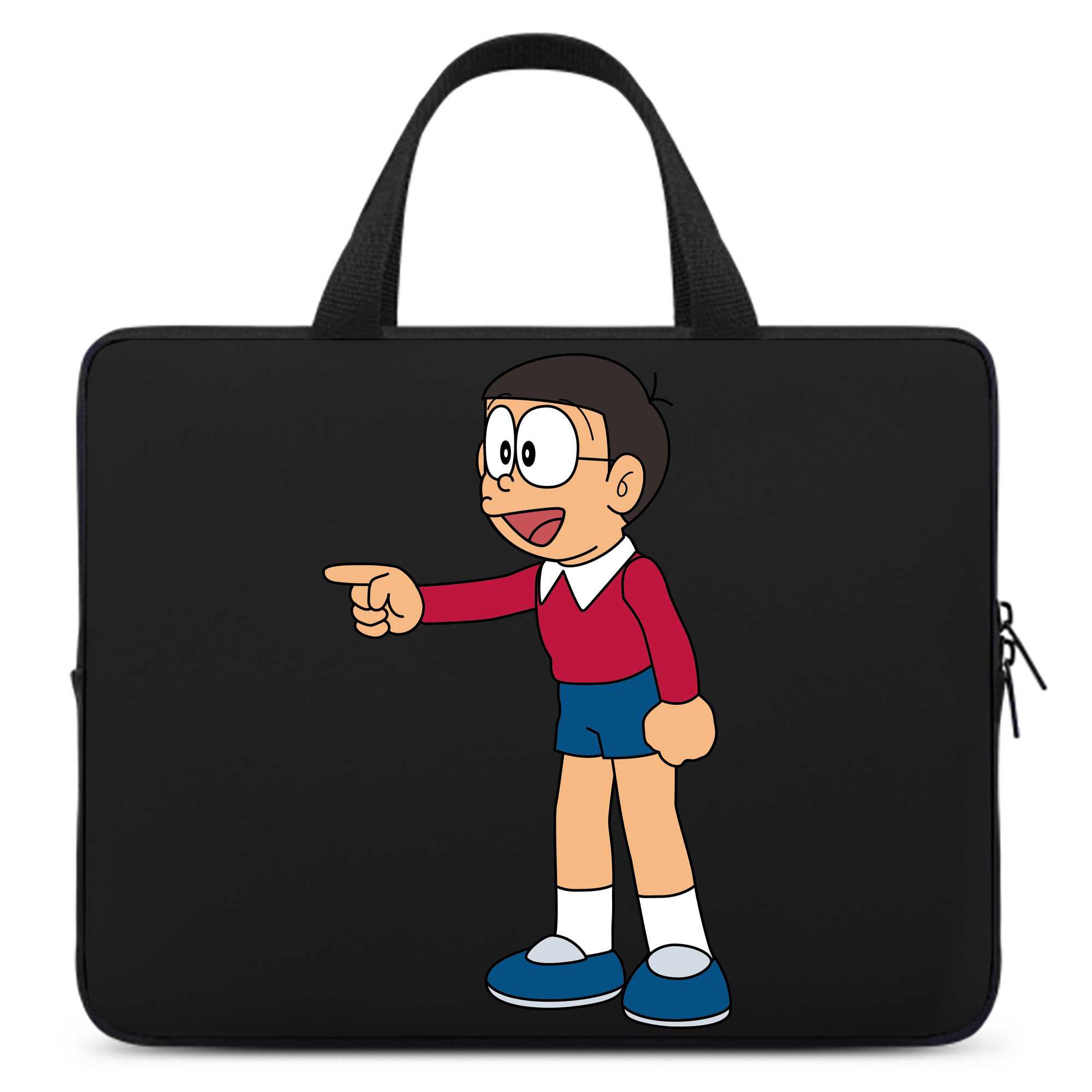 （画像用） ドラえもん 野比 のび太 Doraemon Nobita Nobi 手提げノートパソコンバッグ