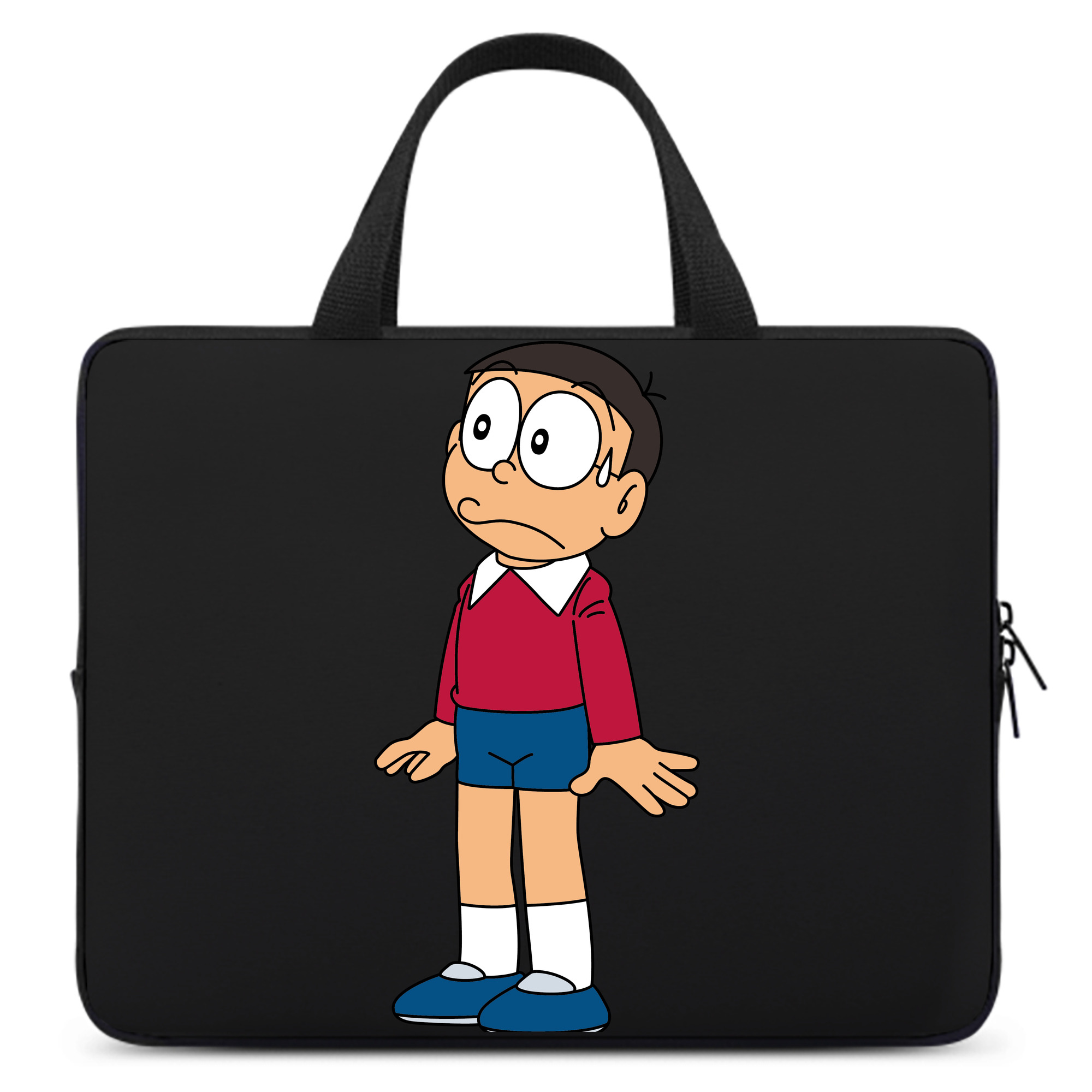 （画像用） ドラえもん 野比 のび太 Doraemon Nobita Nobi 手提げノートパソコンバッグ
