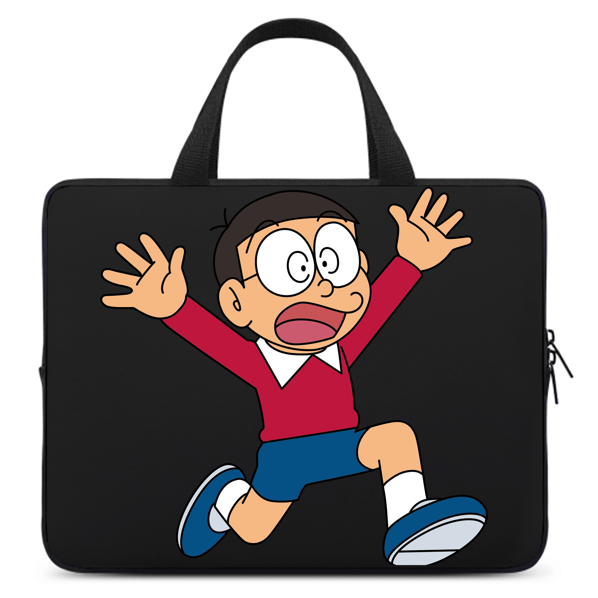 （画像用） ドラえもん 野比 のび太 Doraemon Nobita Nobi 手提げノートパソコンバッグ