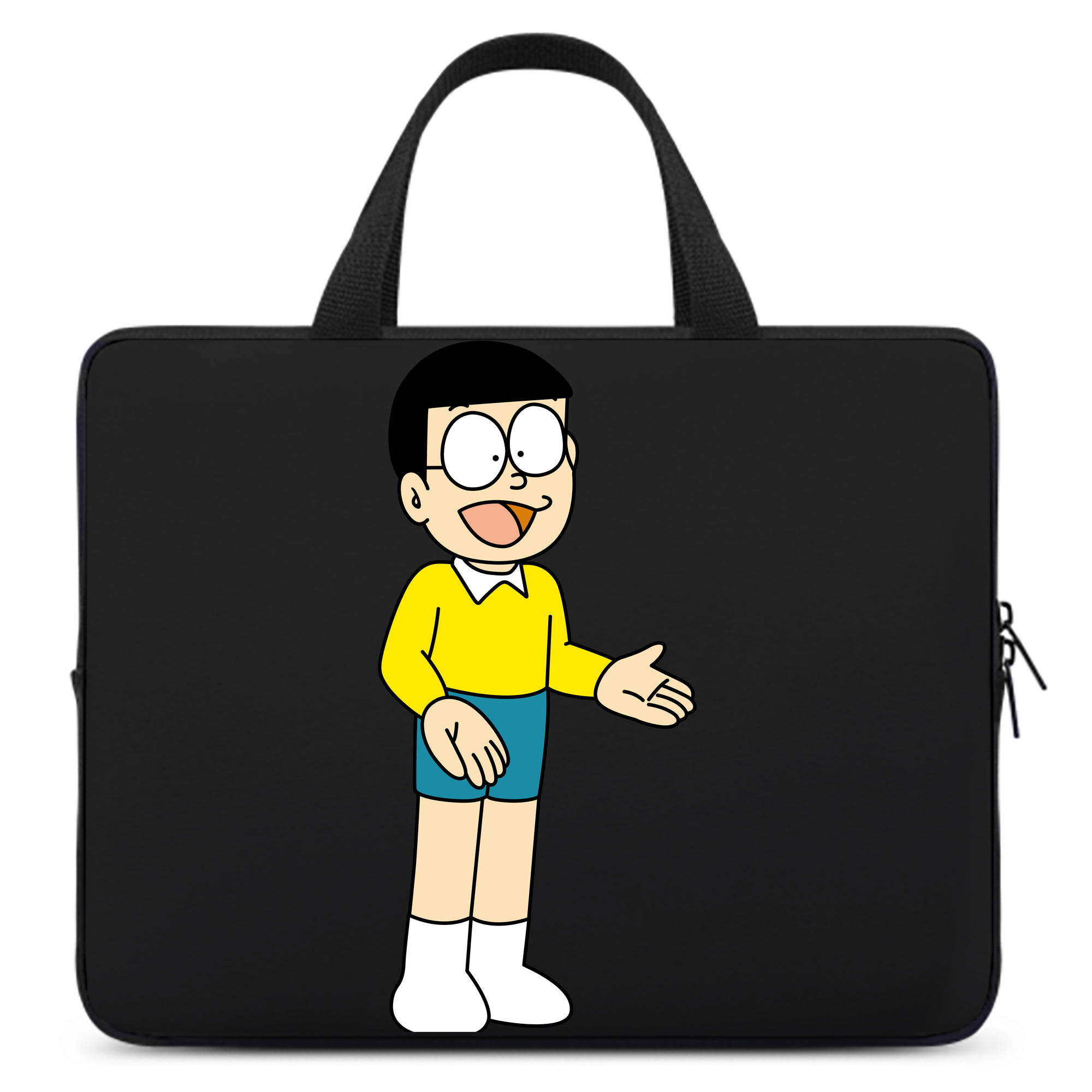 （画像用） ドラえもん 野比 のび太 Doraemon Nobita Nobi 手提げノートパソコンバッグ