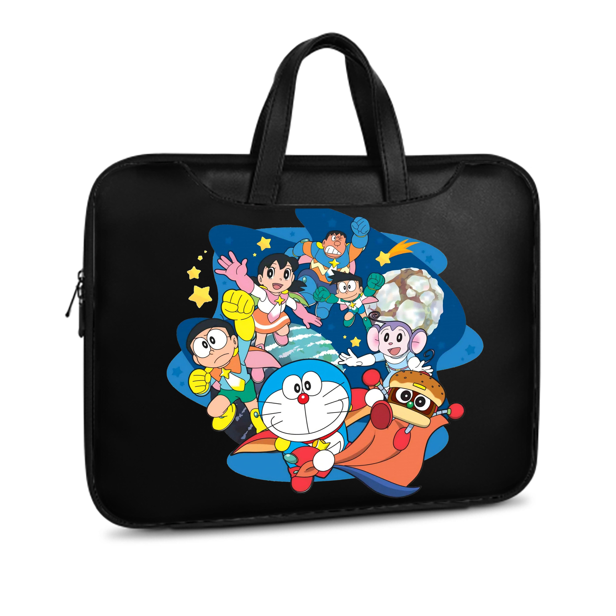 （画像用） ドラえもん Doraemon レザーラップトップバッグ　ノートパソコンケース