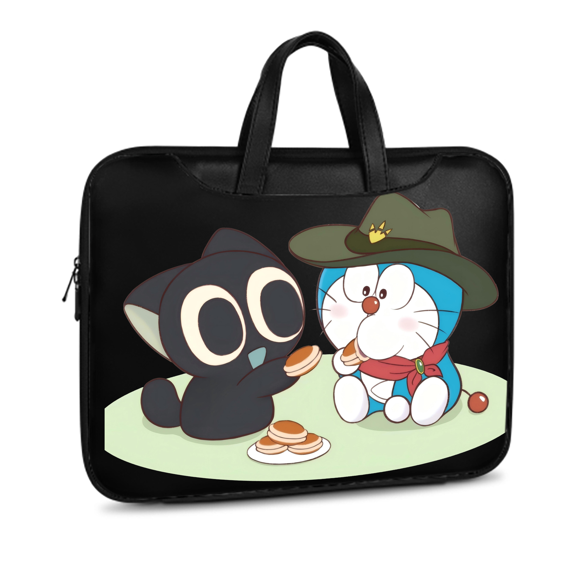 （画像用） ドラえもん Doraemon レザーラップトップバッグ　ノートパソコンケース