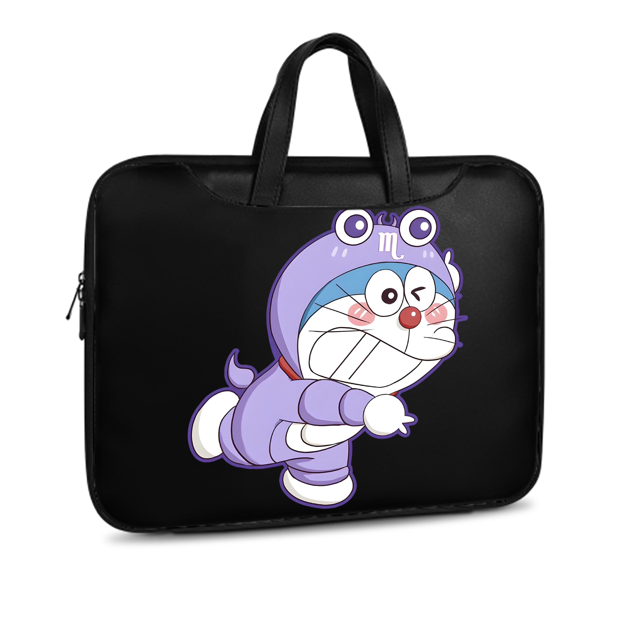 （画像用） ドラえもん Doraemon レザーラップトップバッグ　ノートパソコンケース