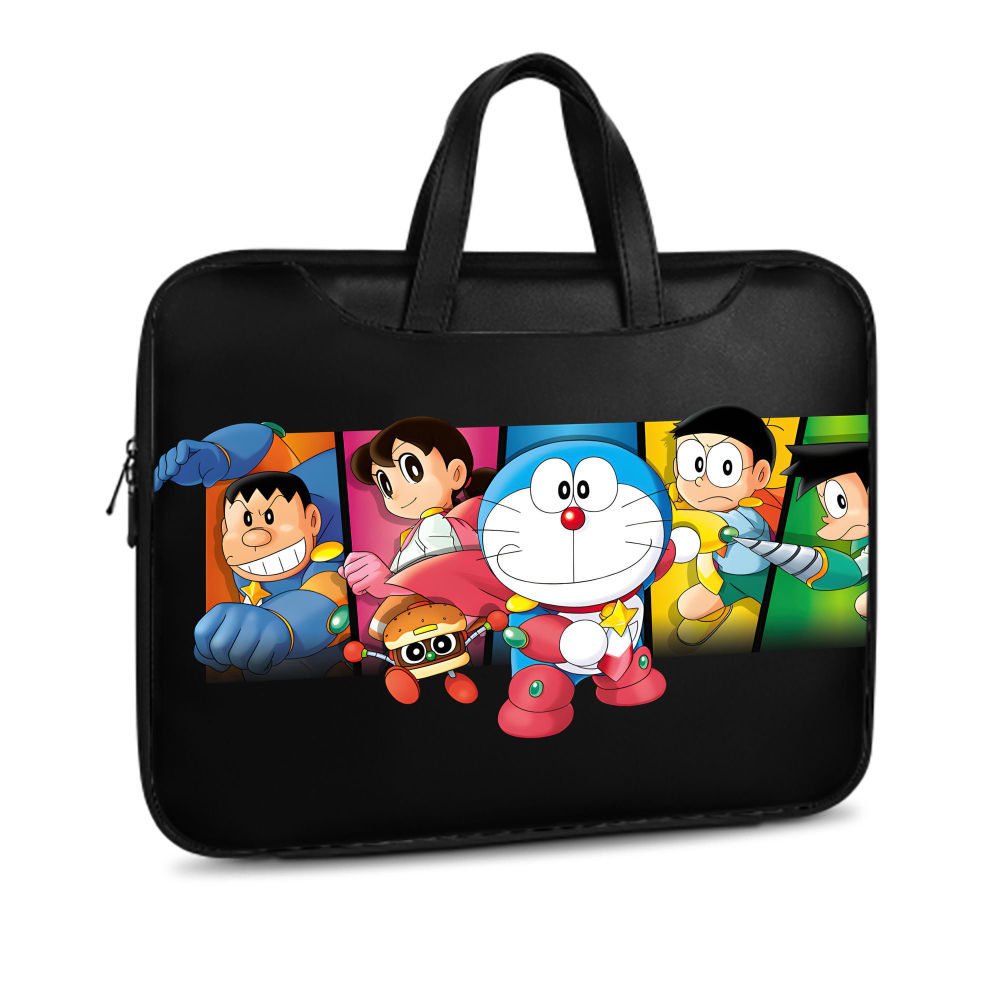 （画像用） ドラえもん Doraemon レザーラップトップバッグ　ノートパソコンケース