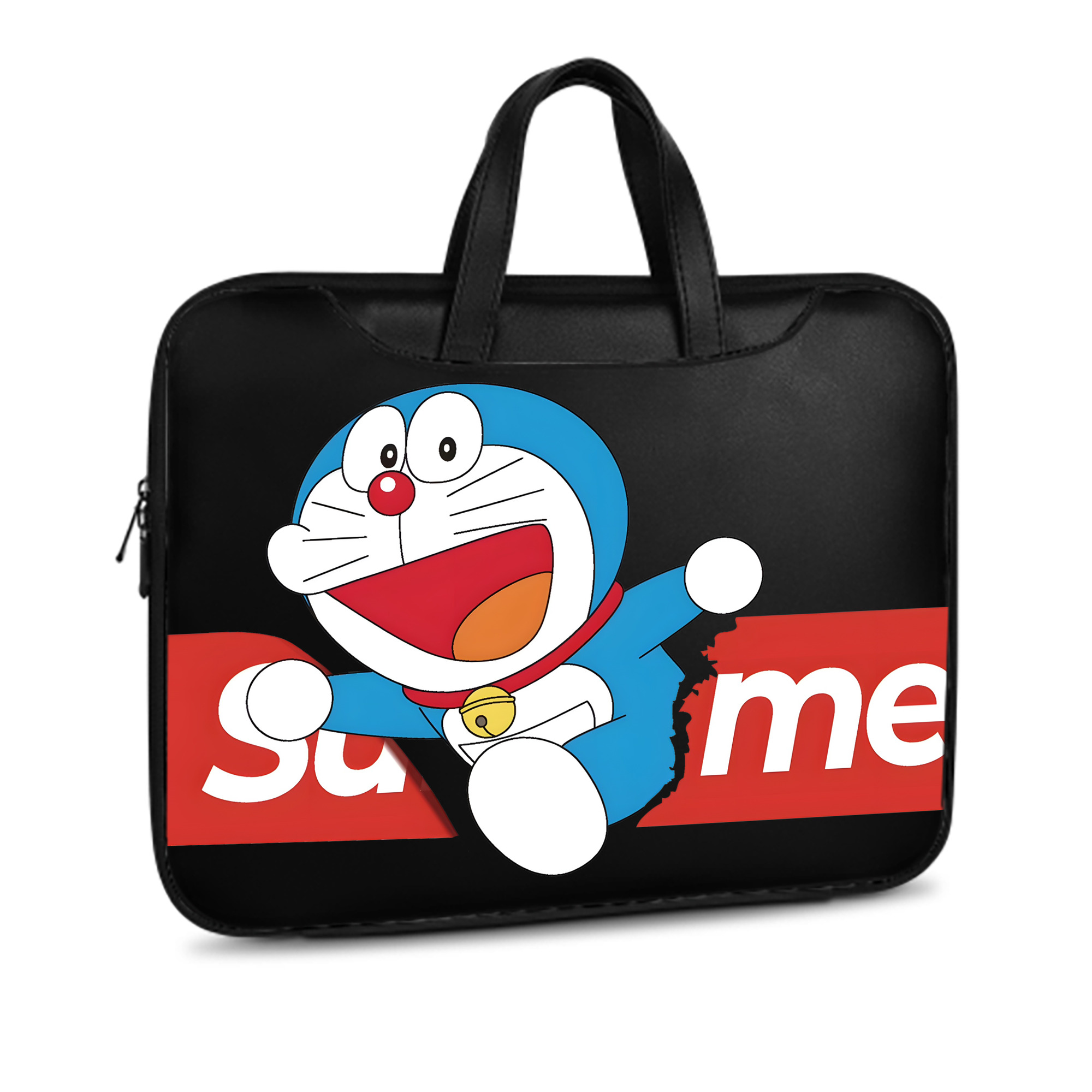 （画像用） ドラえもん Doraemon レザーラップトップバッグ　ノートパソコンケース