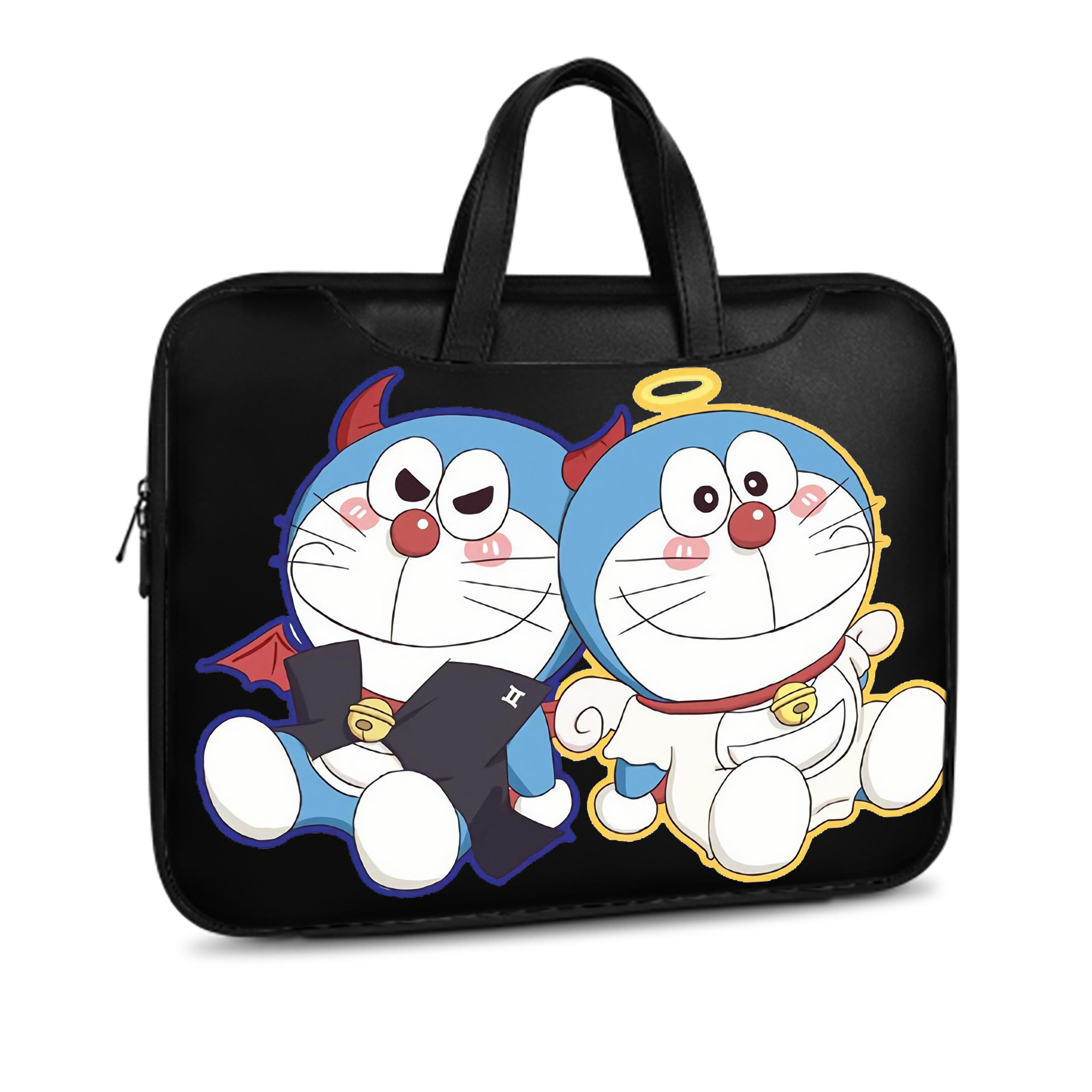 （画像用） ドラえもん Doraemon レザーラップトップバッグ　ノートパソコンケース