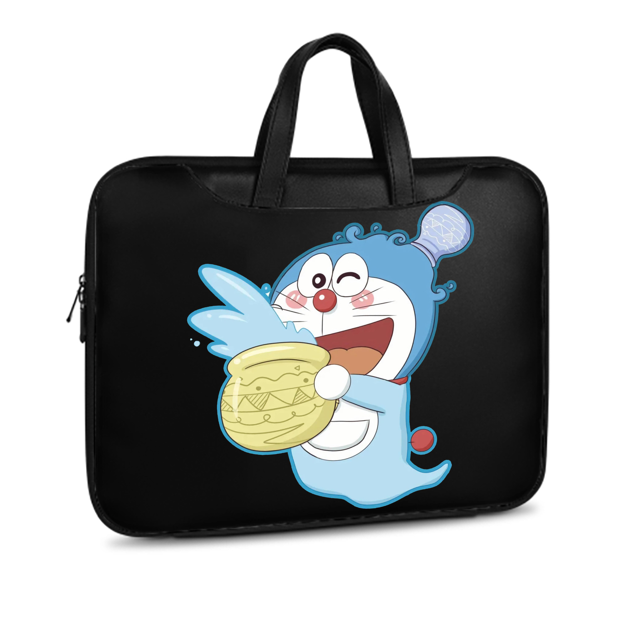 （画像用） ドラえもん Doraemon レザーラップトップバッグ　ノートパソコンケース