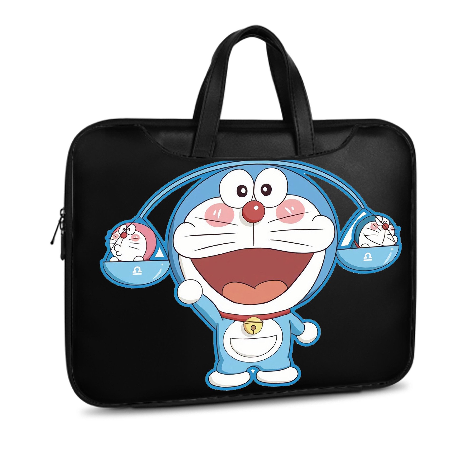 （画像用） ドラえもん Doraemon レザーラップトップバッグ　ノートパソコンケース