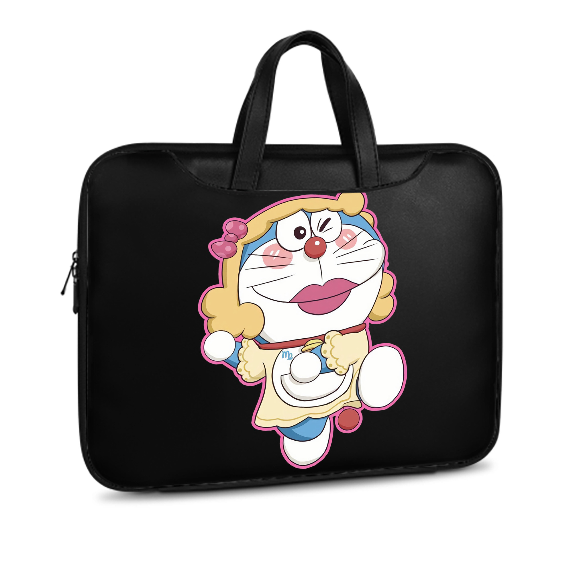 （画像用） ドラえもん Doraemon レザーラップトップバッグ　ノートパソコンケース