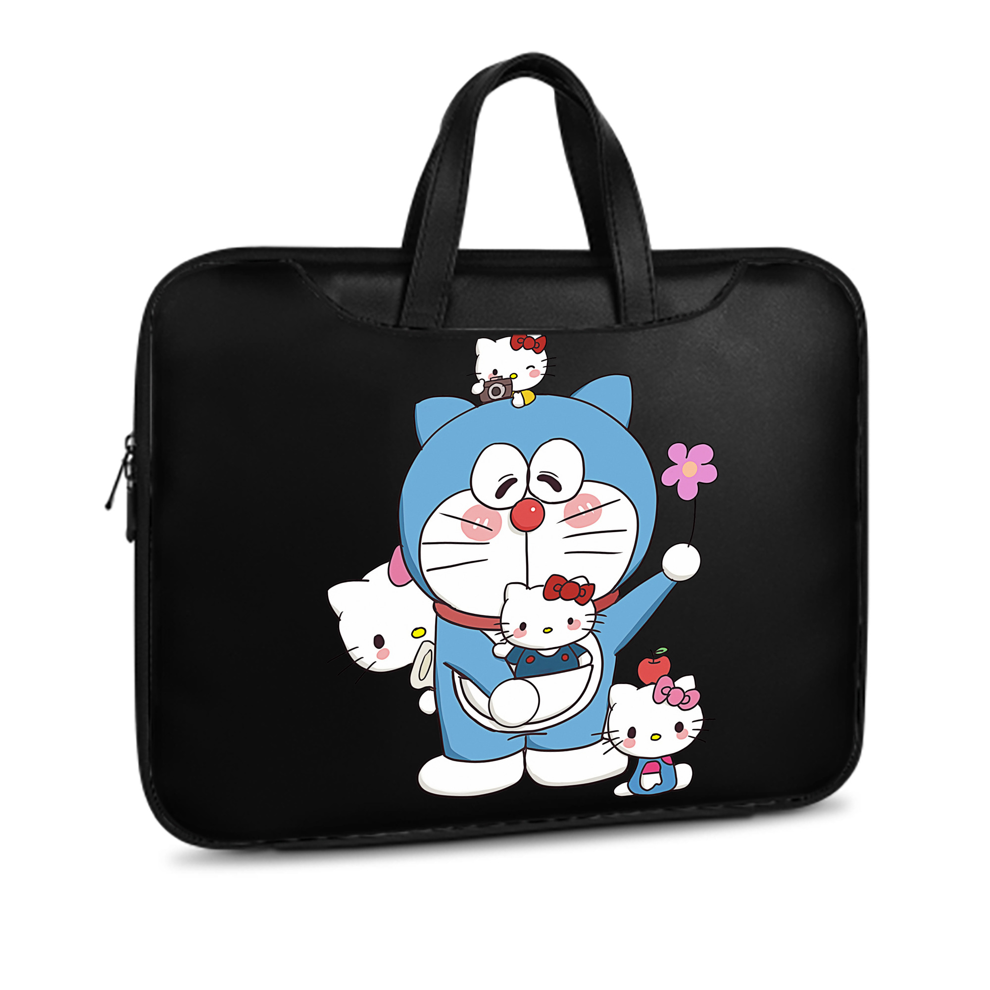（画像用） ドラえもん Doraemon レザーラップトップバッグ　ノートパソコンケース
