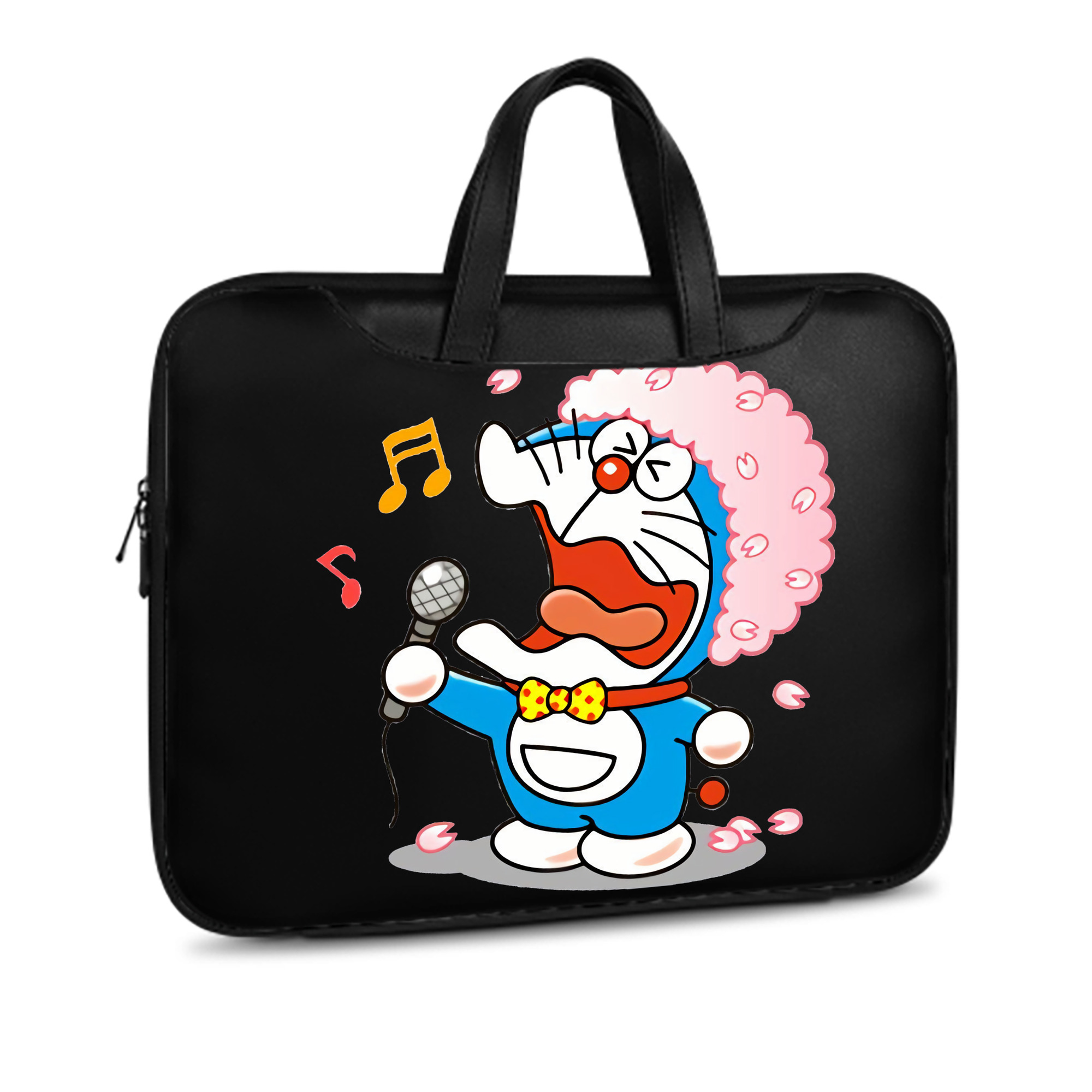 （画像用） ドラえもん Doraemon レザーラップトップバッグ　ノートパソコンケース