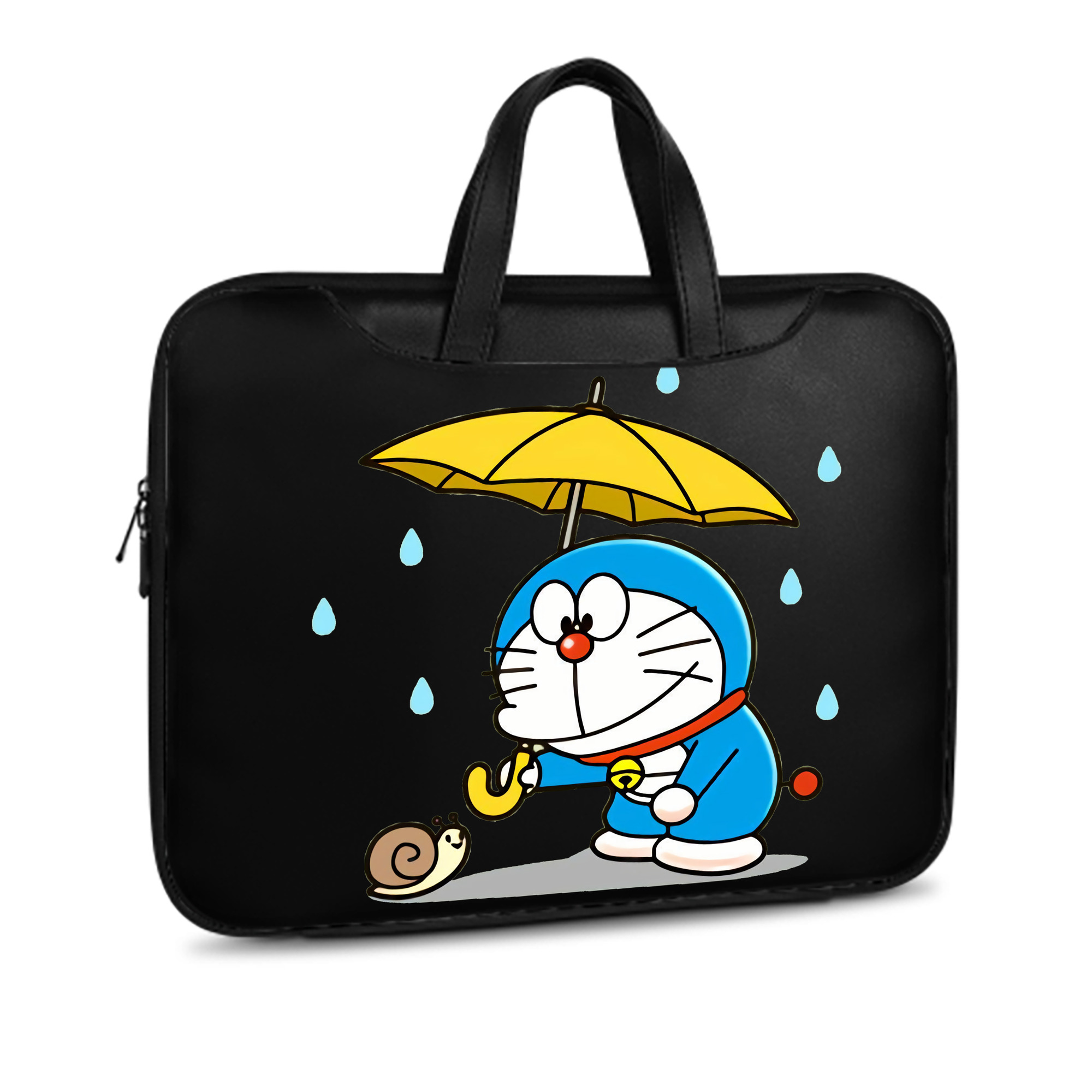 （画像用） ドラえもん Doraemon レザーラップトップバッグ　ノートパソコンケース
