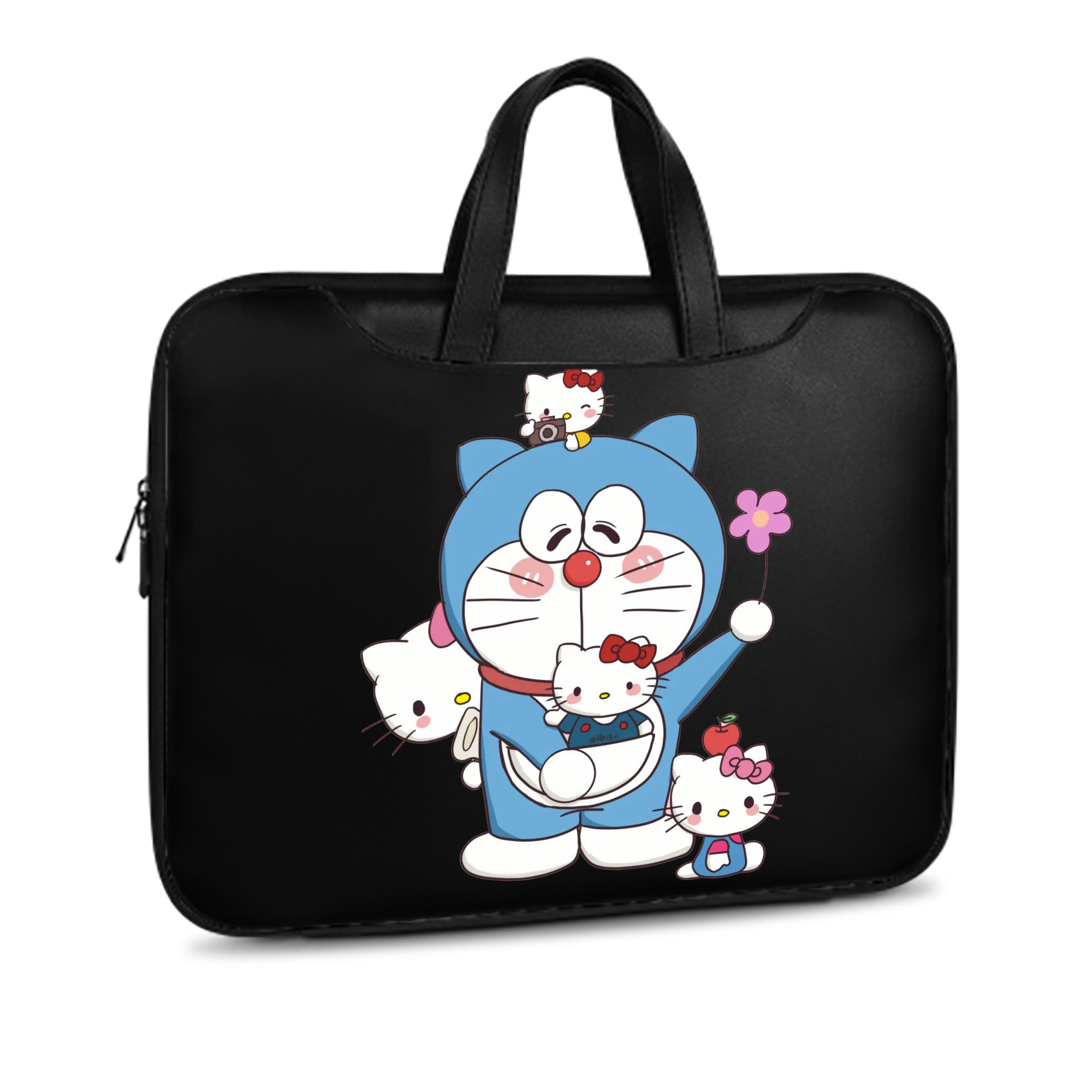 （画像用） ドラえもん Doraemon レザーラップトップバッグ　ノートパソコンケース