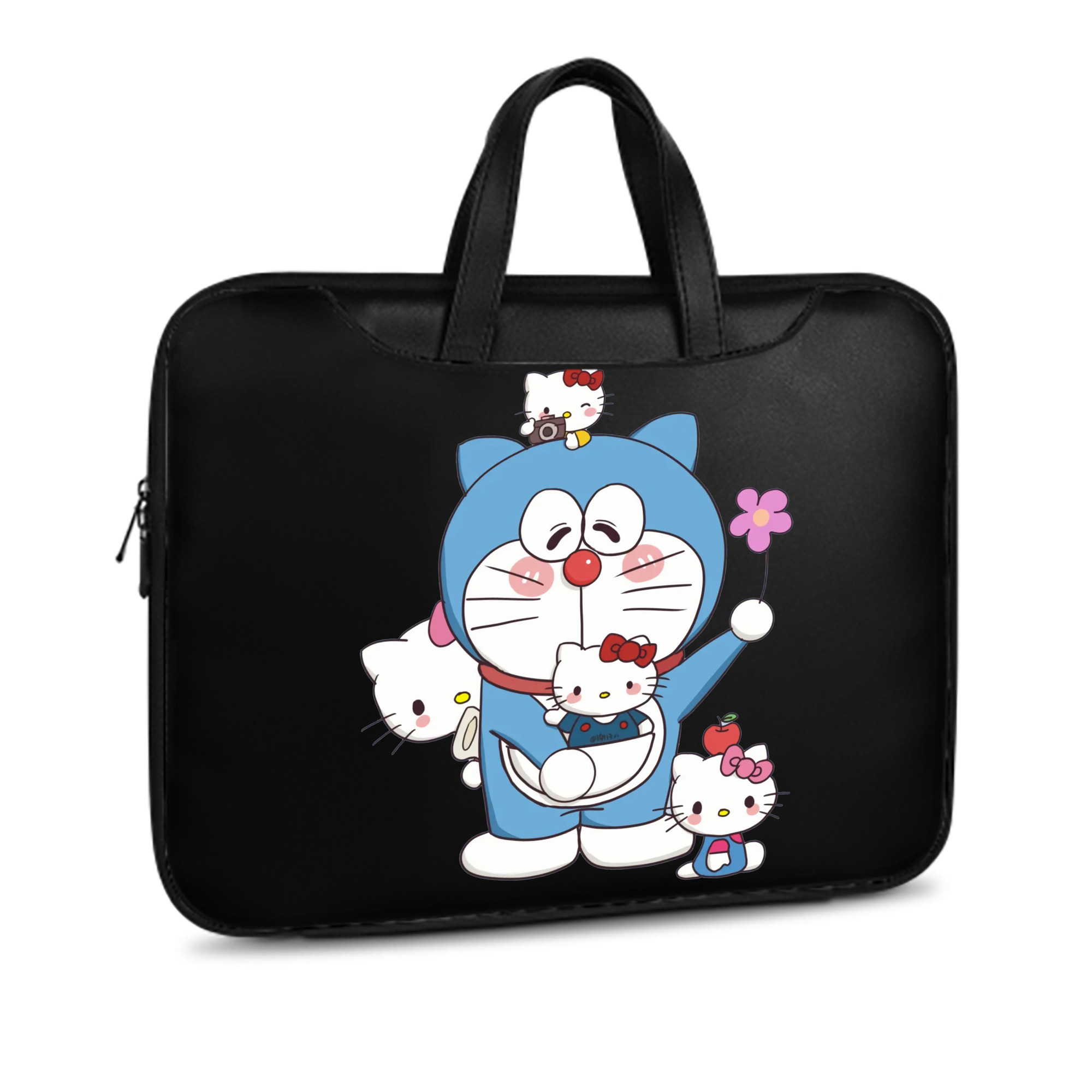 （画像用） ドラえもん Doraemon レザーラップトップバッグ　ノートパソコンケース