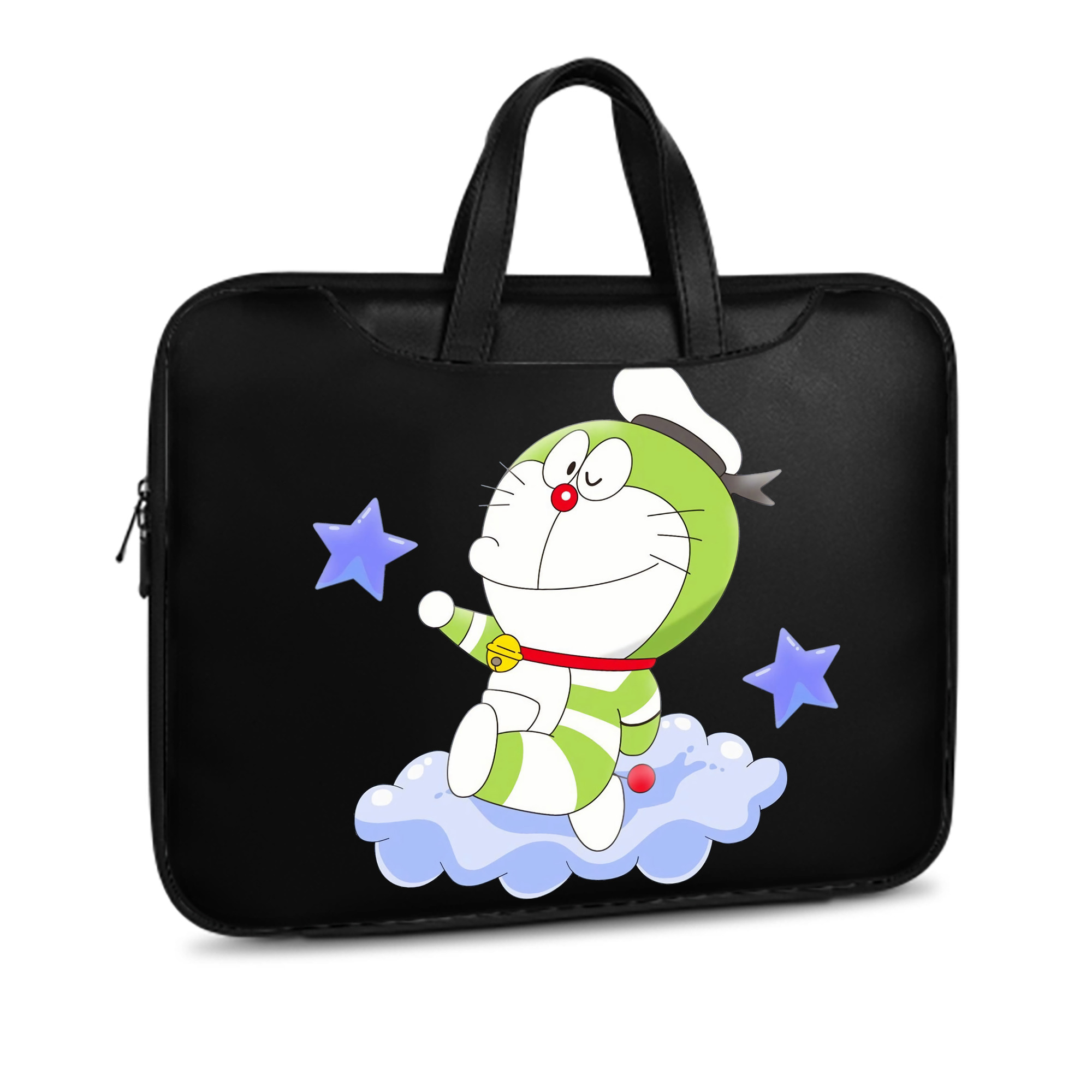 （画像用） ドラえもん Doraemon レザーラップトップバッグ　ノートパソコンケース