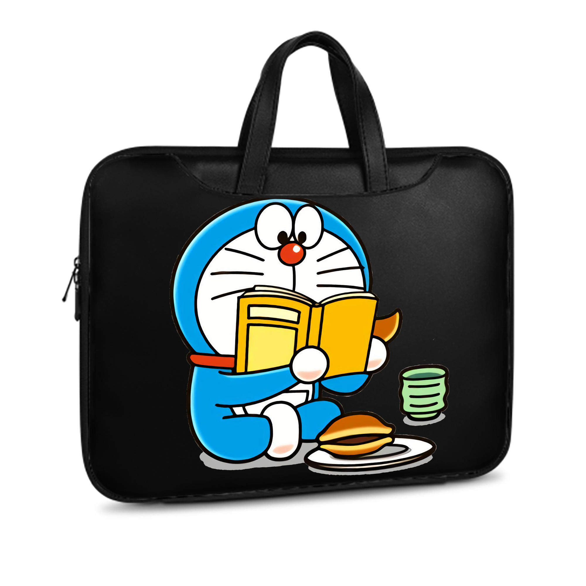 （画像用） ドラえもん Doraemon レザーラップトップバッグ　ノートパソコンケース