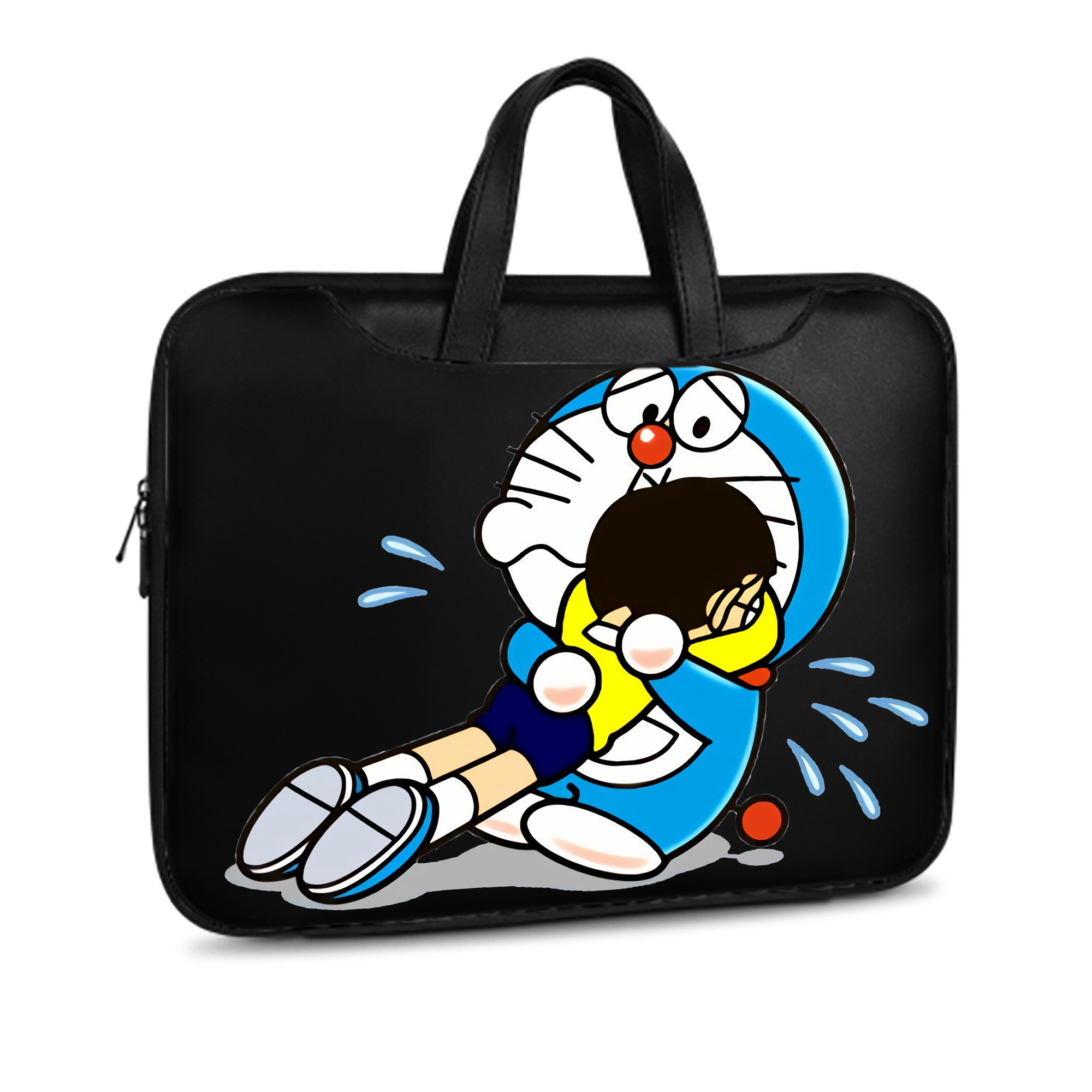 （画像用） ドラえもん Doraemon レザーラップトップバッグ　ノートパソコンケース