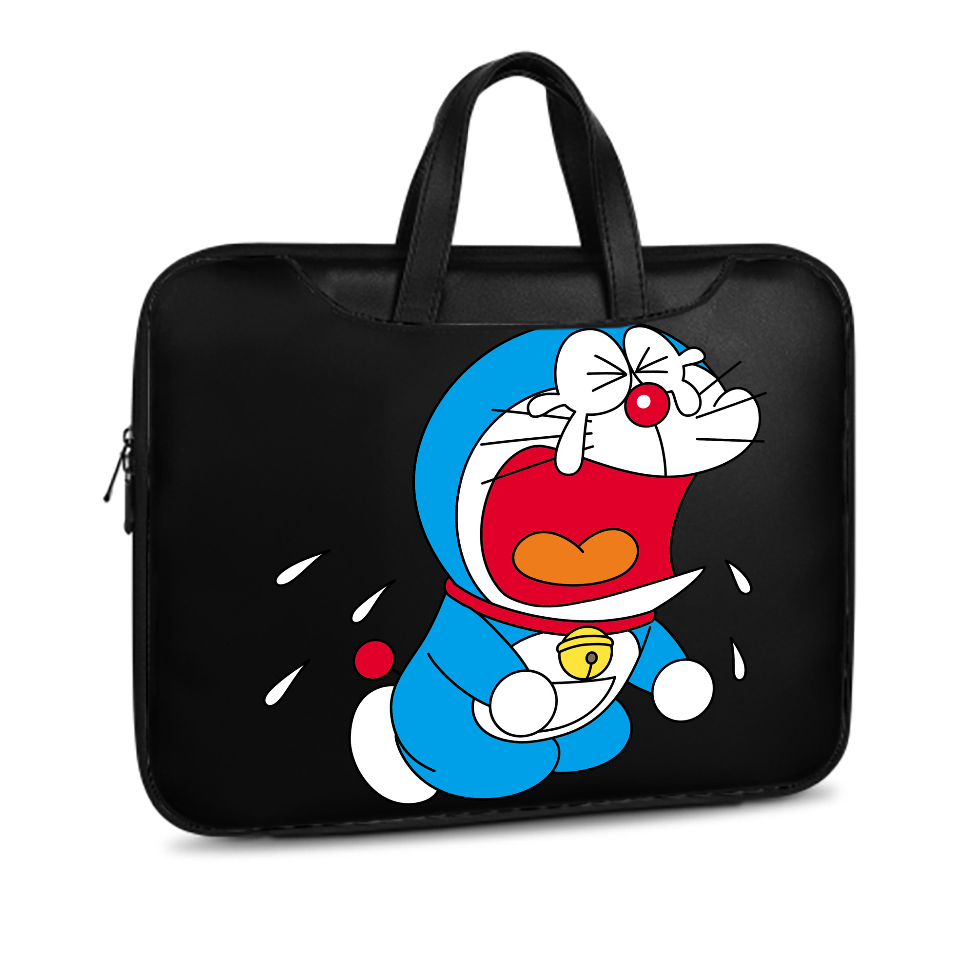 （画像用） ドラえもん Doraemon レザーラップトップバッグ　ノートパソコンケース