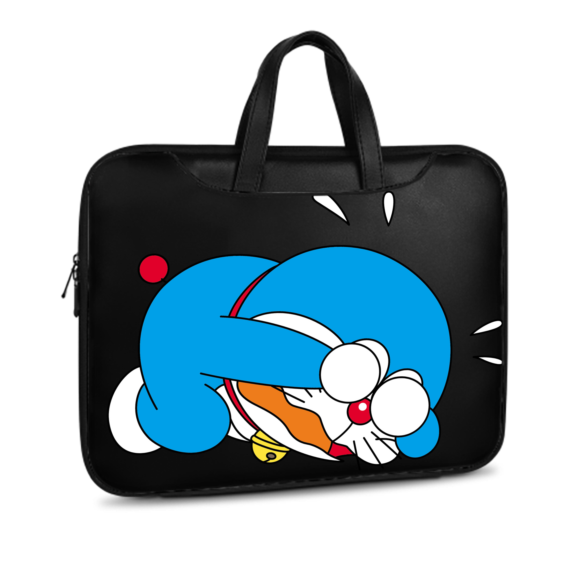 （画像用） ドラえもん Doraemon レザーラップトップバッグ　ノートパソコンケース