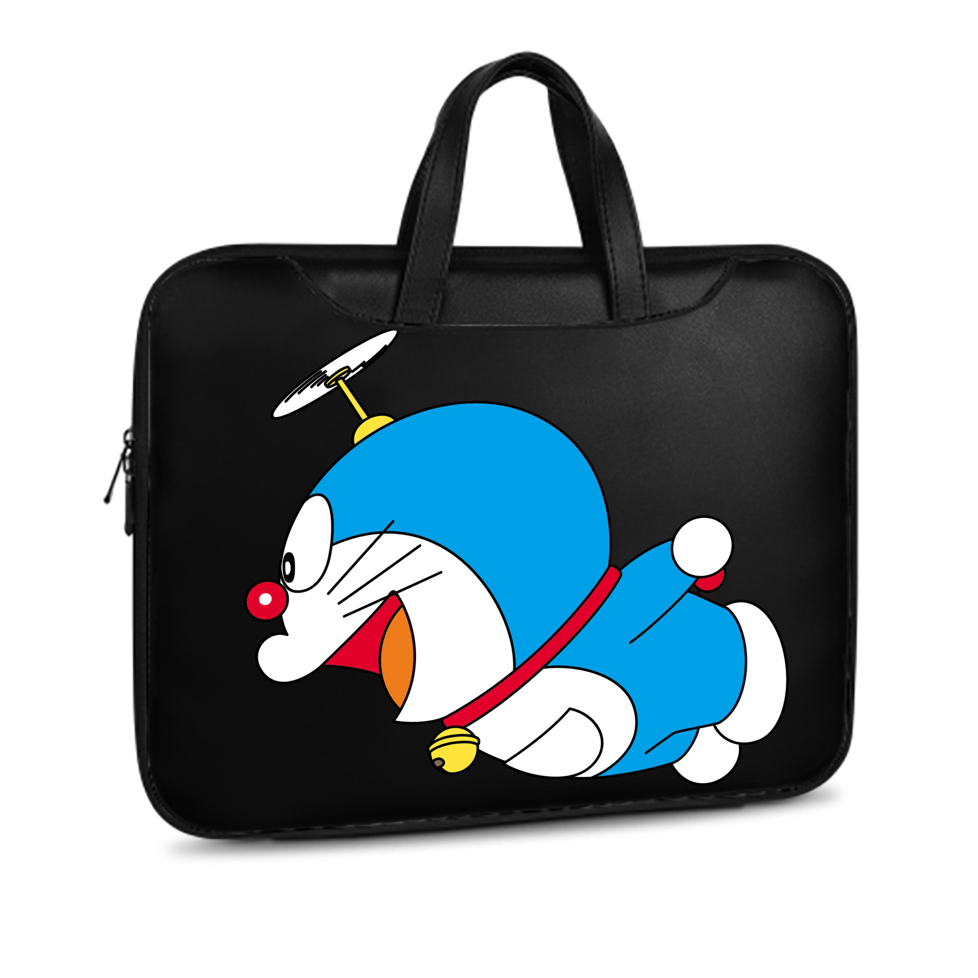 （画像用） ドラえもん Doraemon レザーラップトップバッグ　ノートパソコンケース