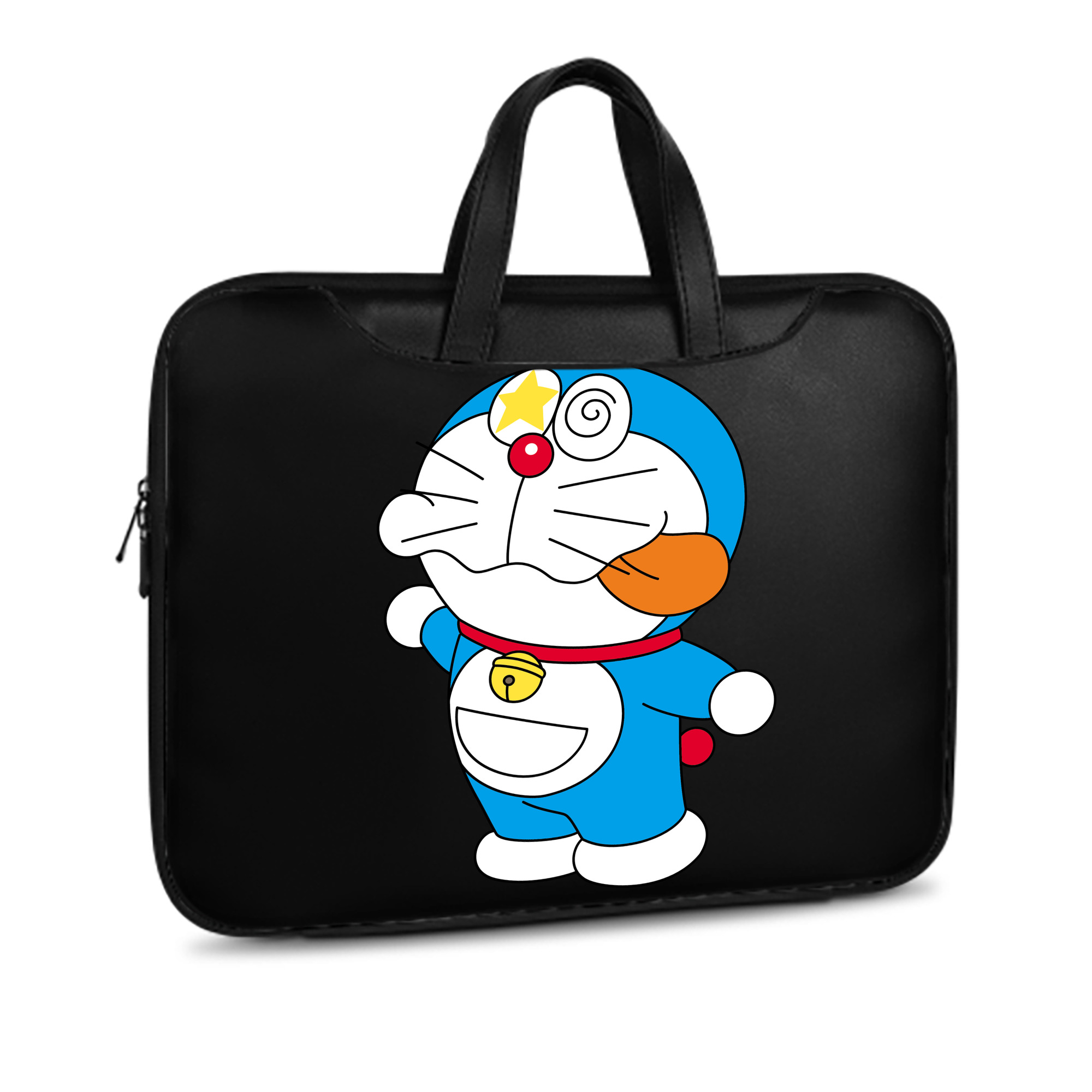 （画像用） ドラえもん Doraemon レザーラップトップバッグ　ノートパソコンケース