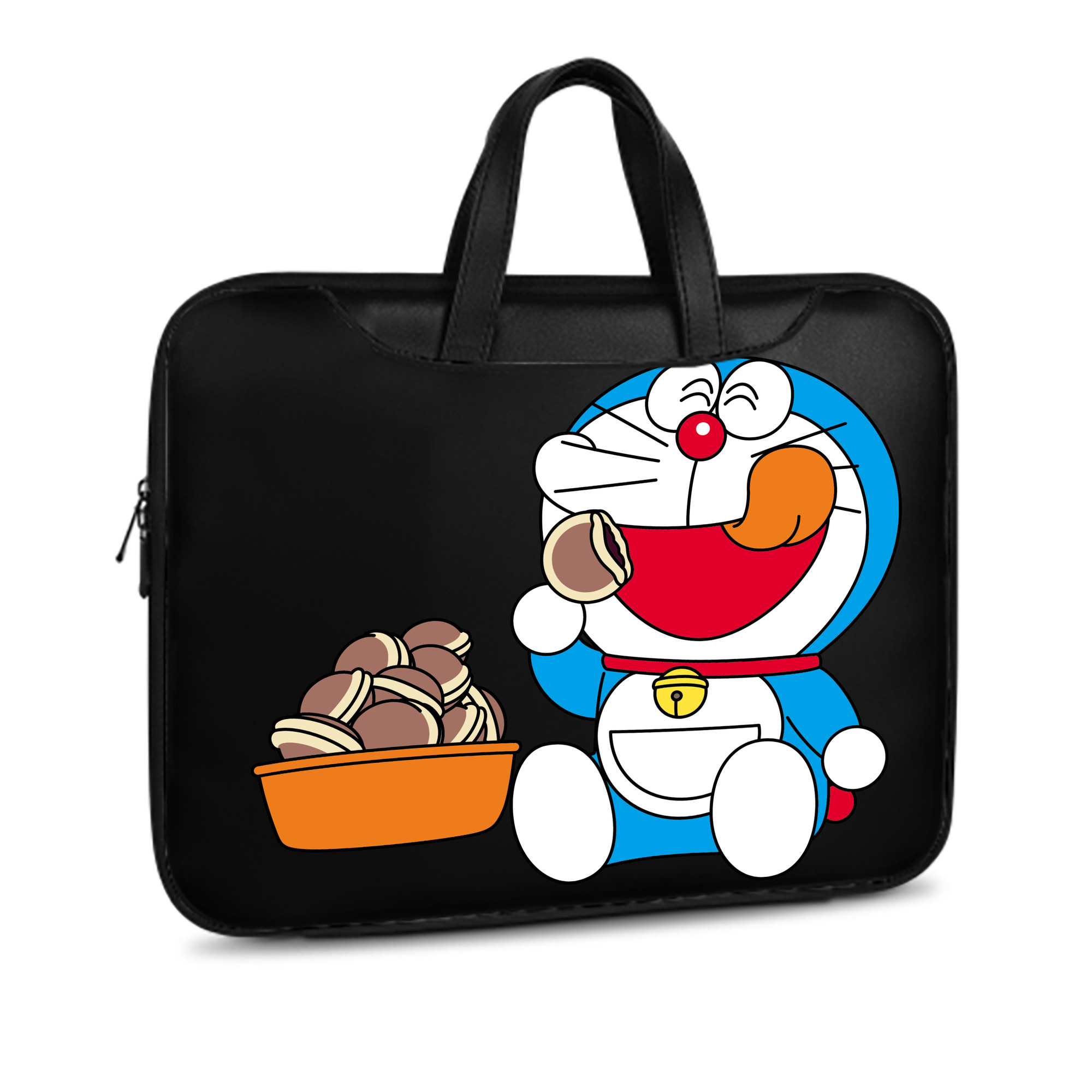 （画像用） ドラえもん Doraemon レザーラップトップバッグ　ノートパソコンケース