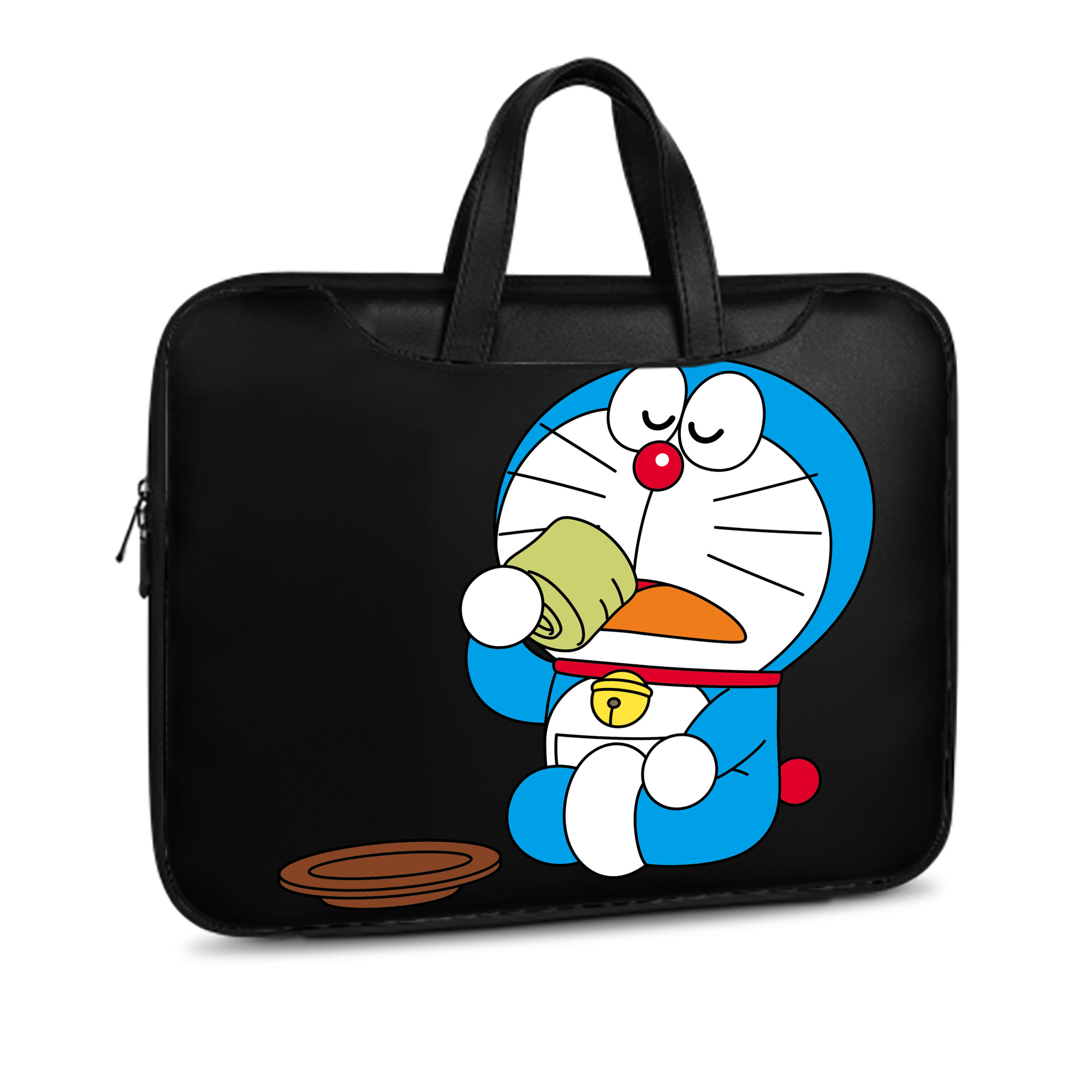 （画像用） ドラえもん Doraemon レザーラップトップバッグ　ノートパソコンケース