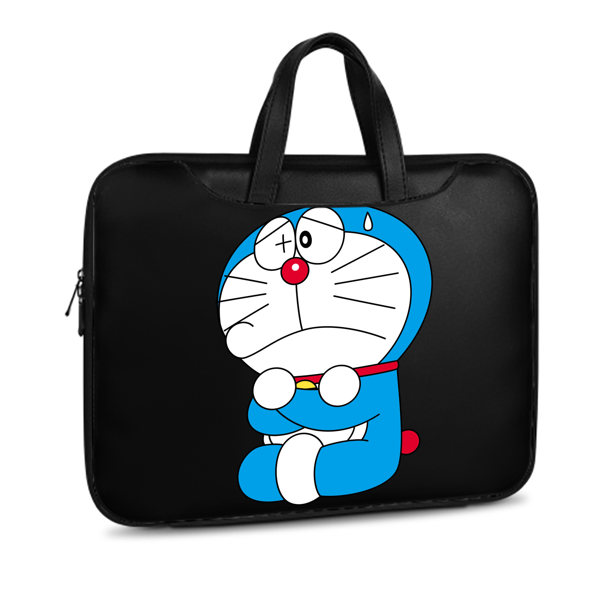 （画像用） ドラえもん Doraemon レザーラップトップバッグ　ノートパソコンケース