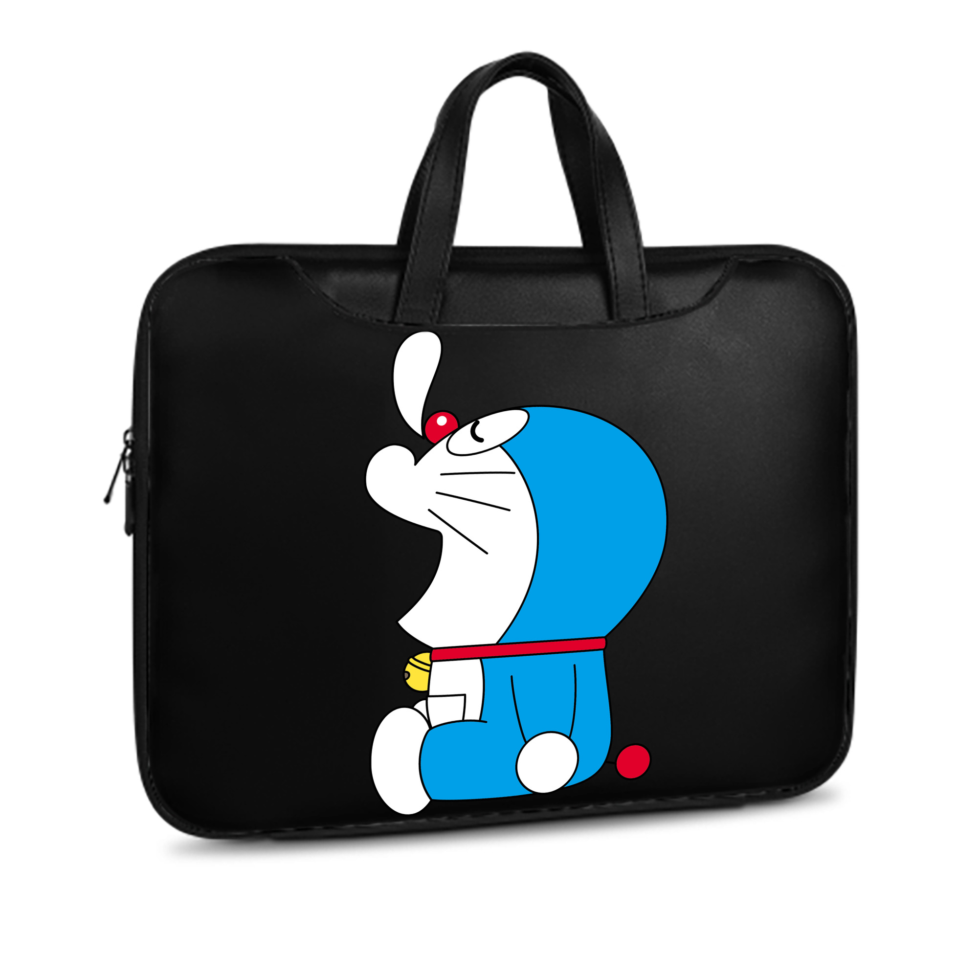 （画像用） ドラえもん Doraemon レザーラップトップバッグ　ノートパソコンケース