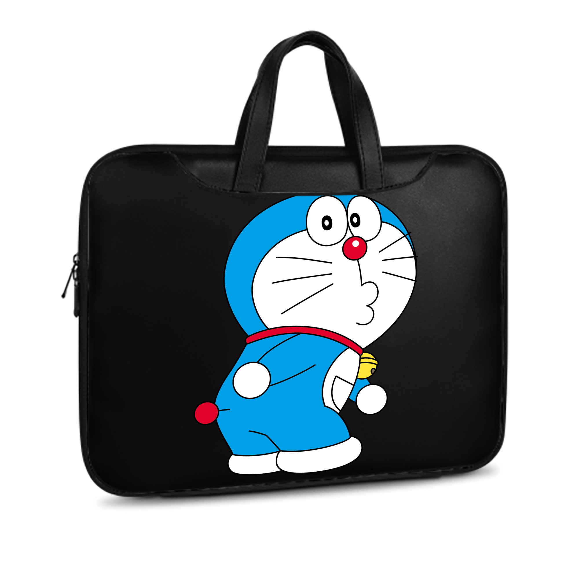 （画像用） ドラえもん Doraemon レザーラップトップバッグ　ノートパソコンケース