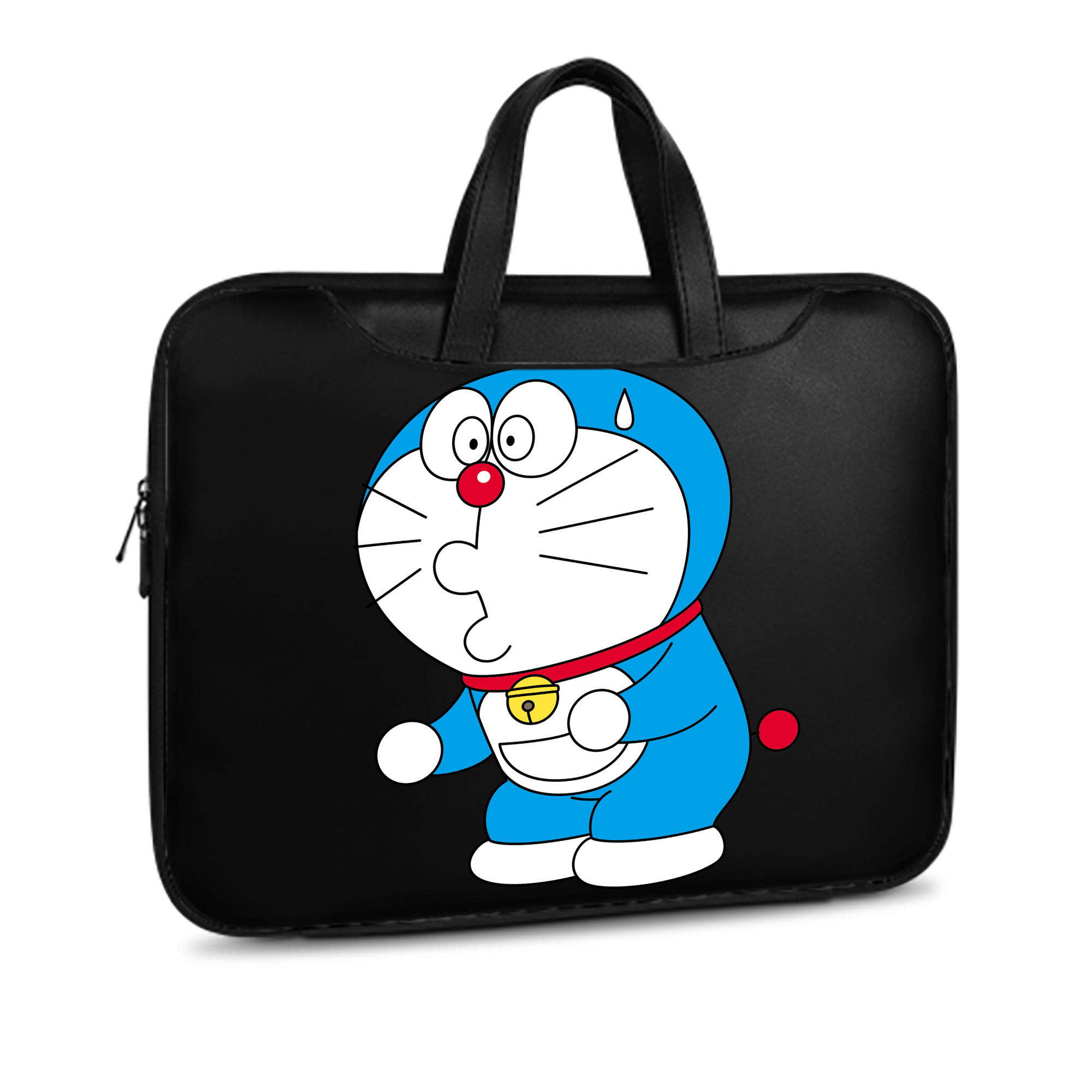 （画像用） ドラえもん Doraemon レザーラップトップバッグ　ノートパソコンケース