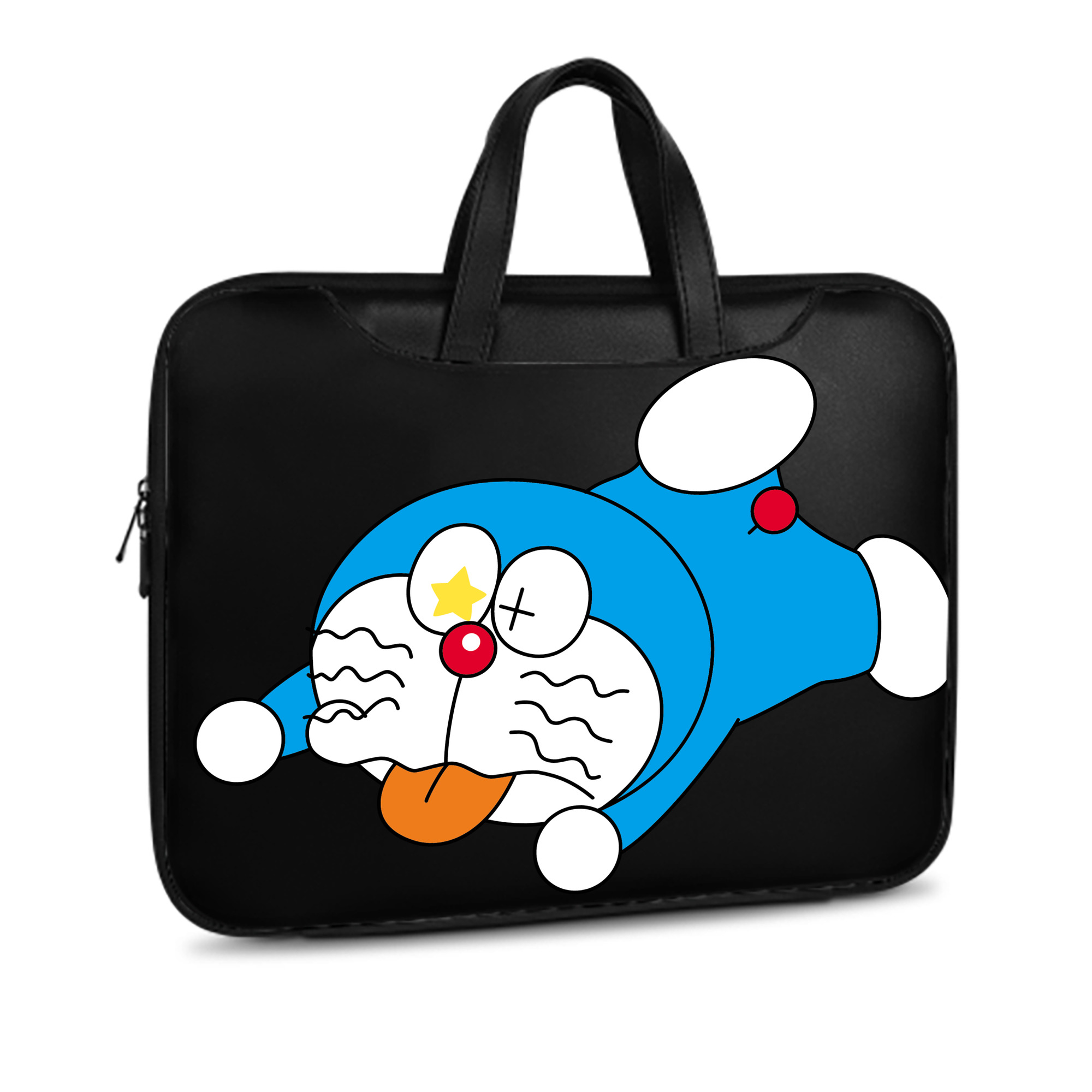 （画像用） ドラえもん Doraemon レザーラップトップバッグ　ノートパソコンケース