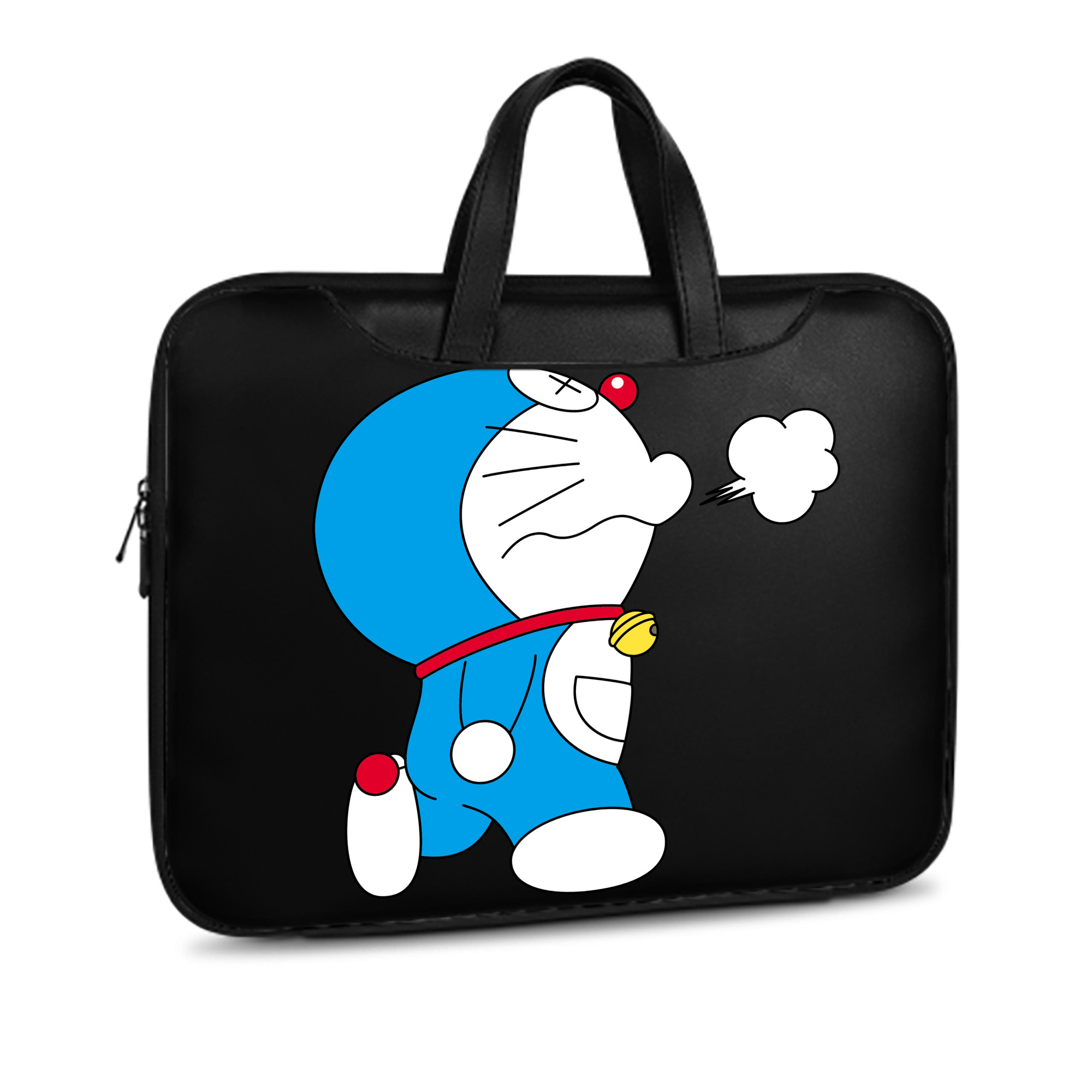 （画像用） ドラえもん Doraemon レザーラップトップバッグ　ノートパソコンケース