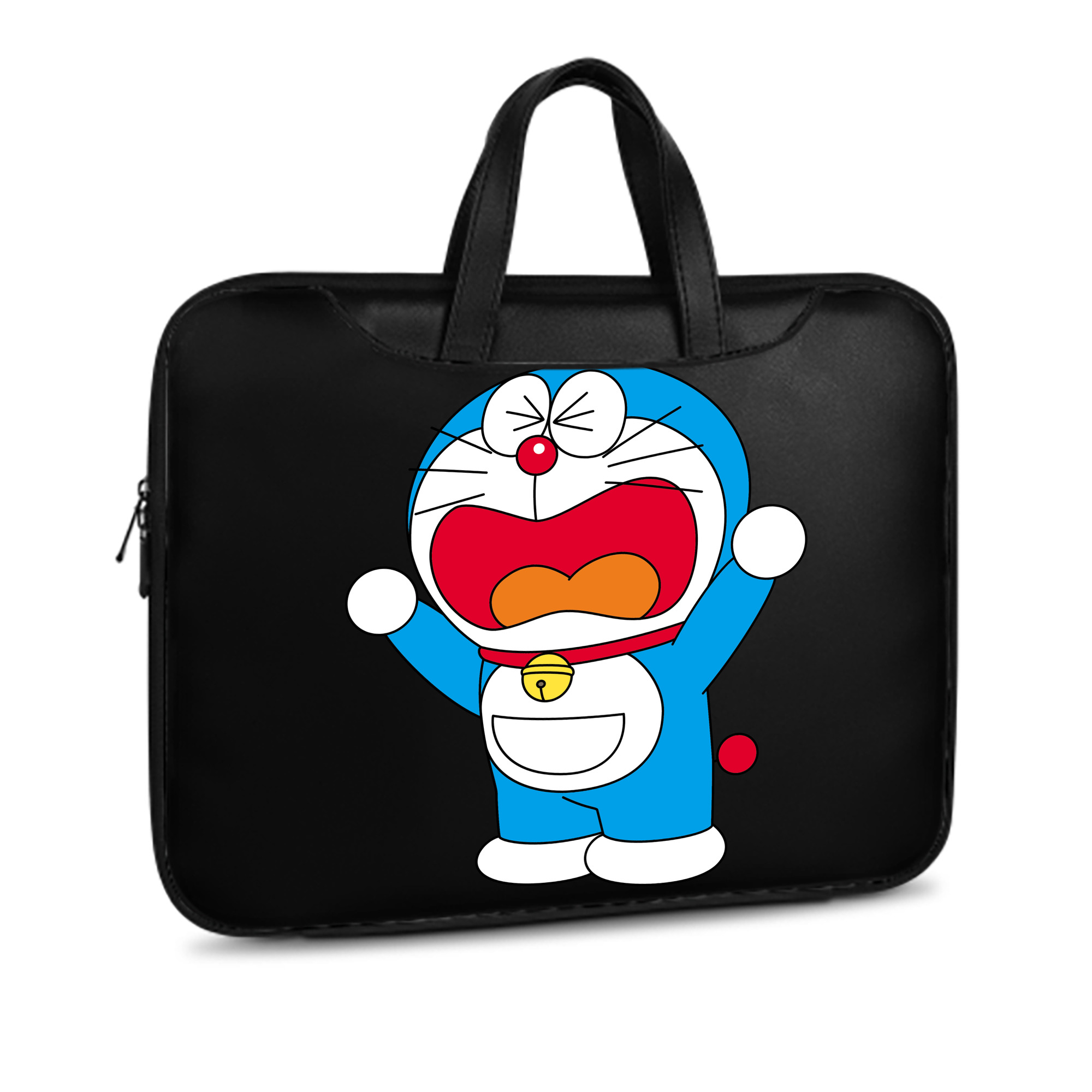（画像用） ドラえもん Doraemon レザーラップトップバッグ　ノートパソコンケース