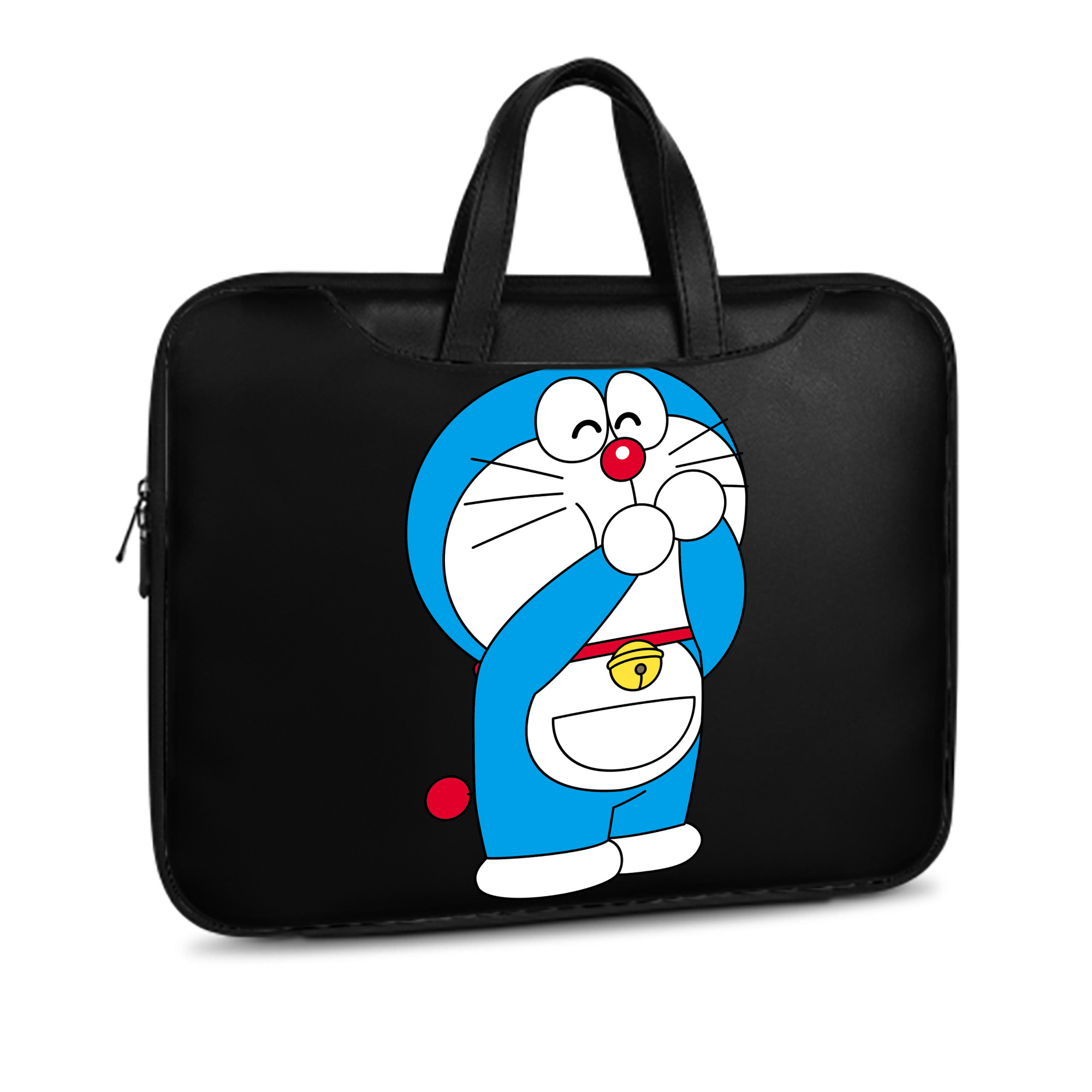 （画像用） ドラえもん Doraemon レザーラップトップバッグ　ノートパソコンケース