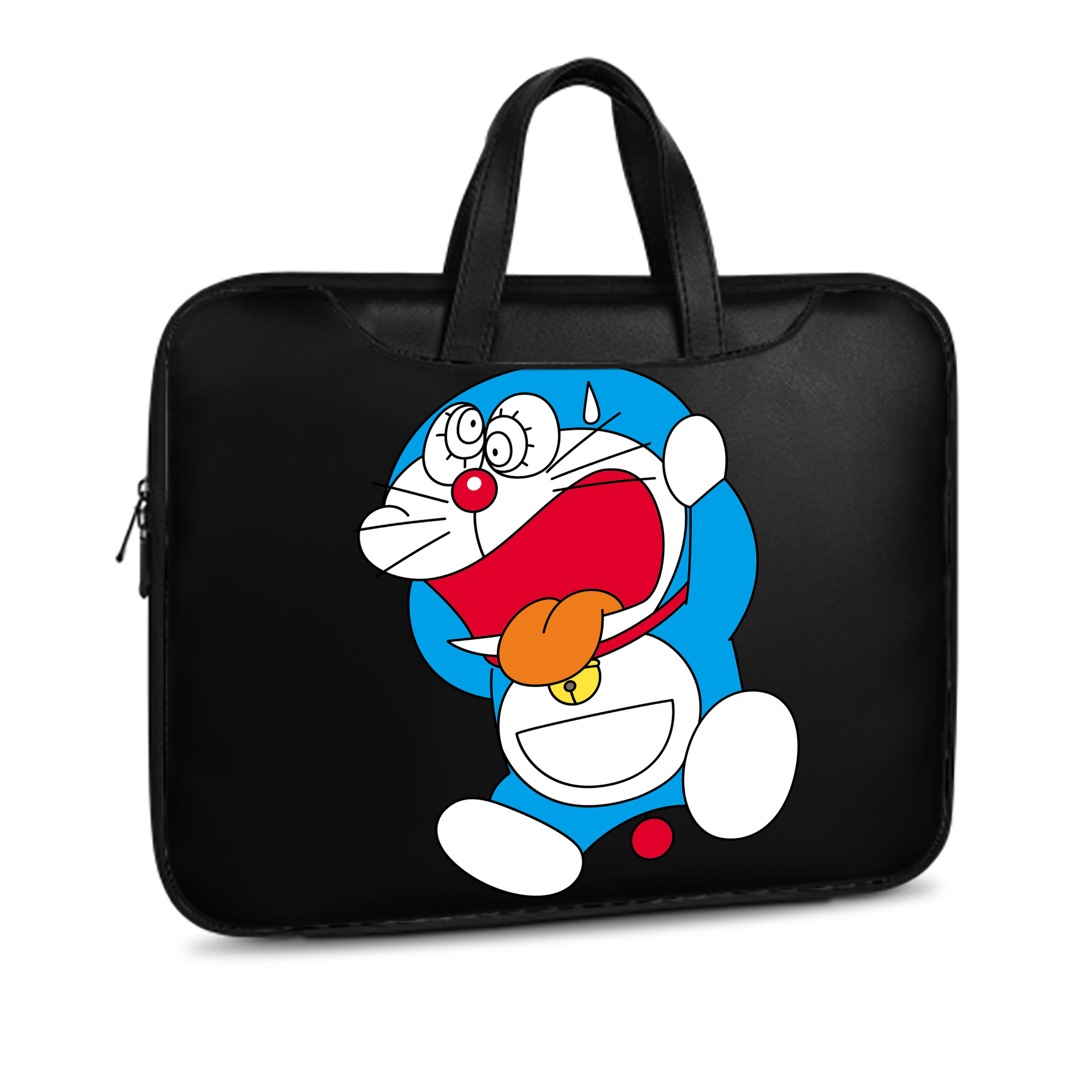 （画像用） ドラえもん Doraemon レザーラップトップバッグ　ノートパソコンケース