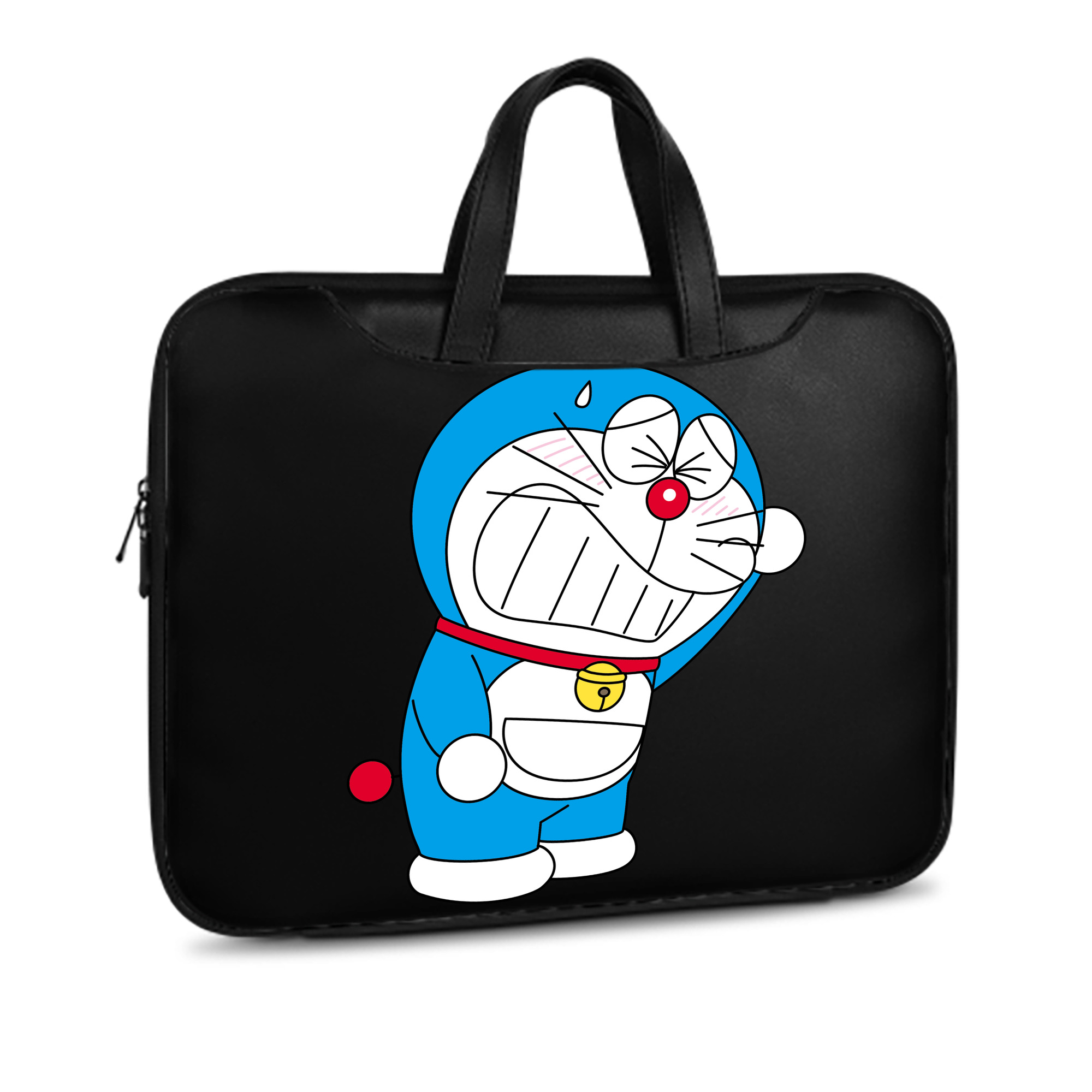 （画像用） ドラえもん Doraemon レザーラップトップバッグ　ノートパソコンケース
