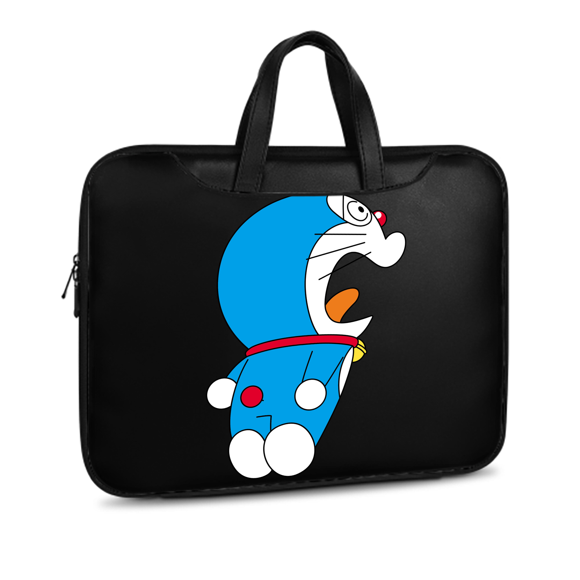 （画像用） ドラえもん Doraemon レザーラップトップバッグ　ノートパソコンケース