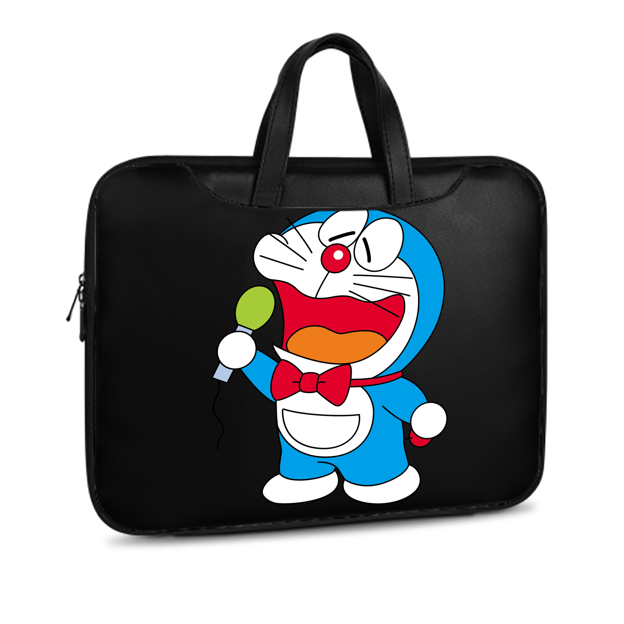 （画像用） ドラえもん Doraemon レザーラップトップバッグ　ノートパソコンケース