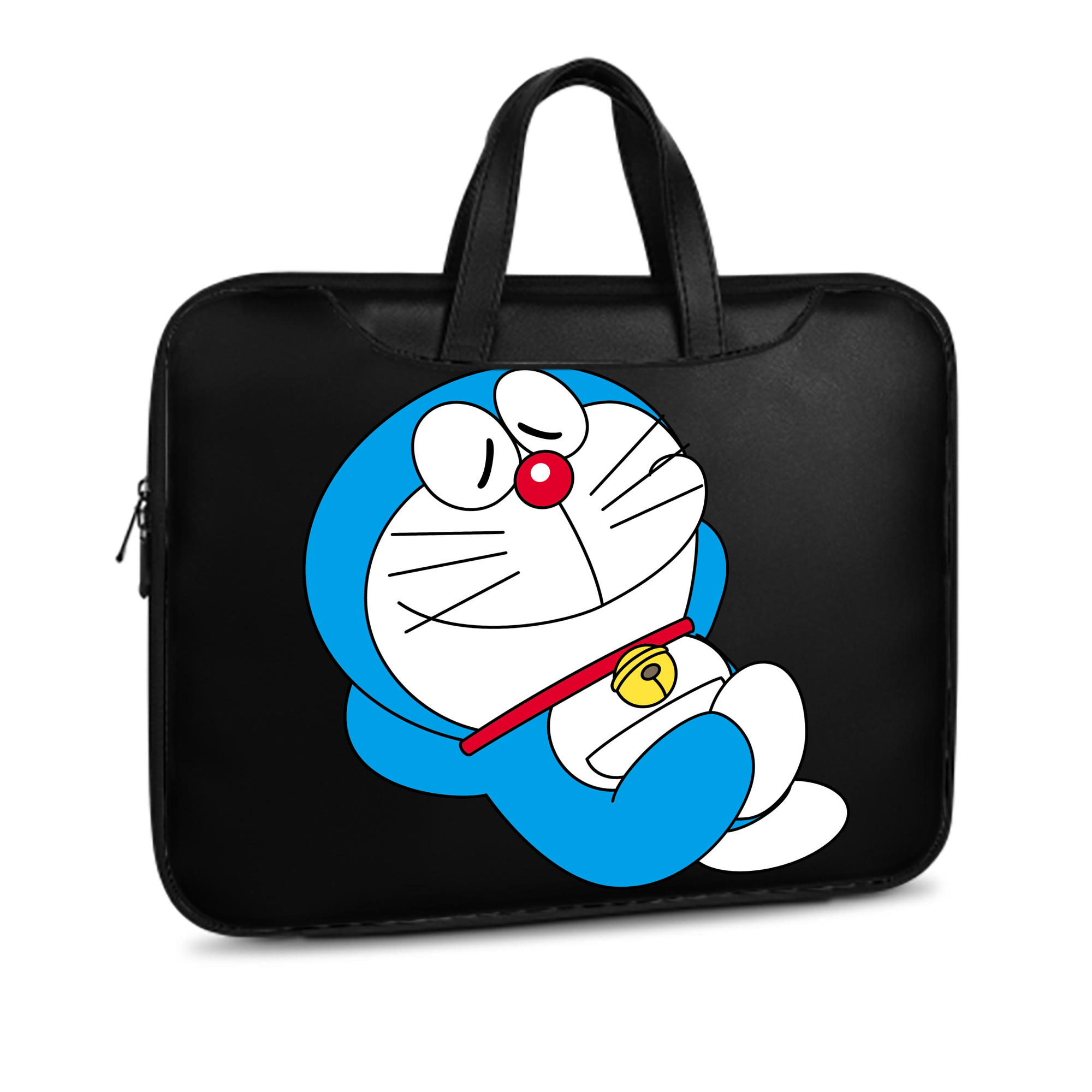 （画像用） ドラえもん Doraemon レザーラップトップバッグ　ノートパソコンケース