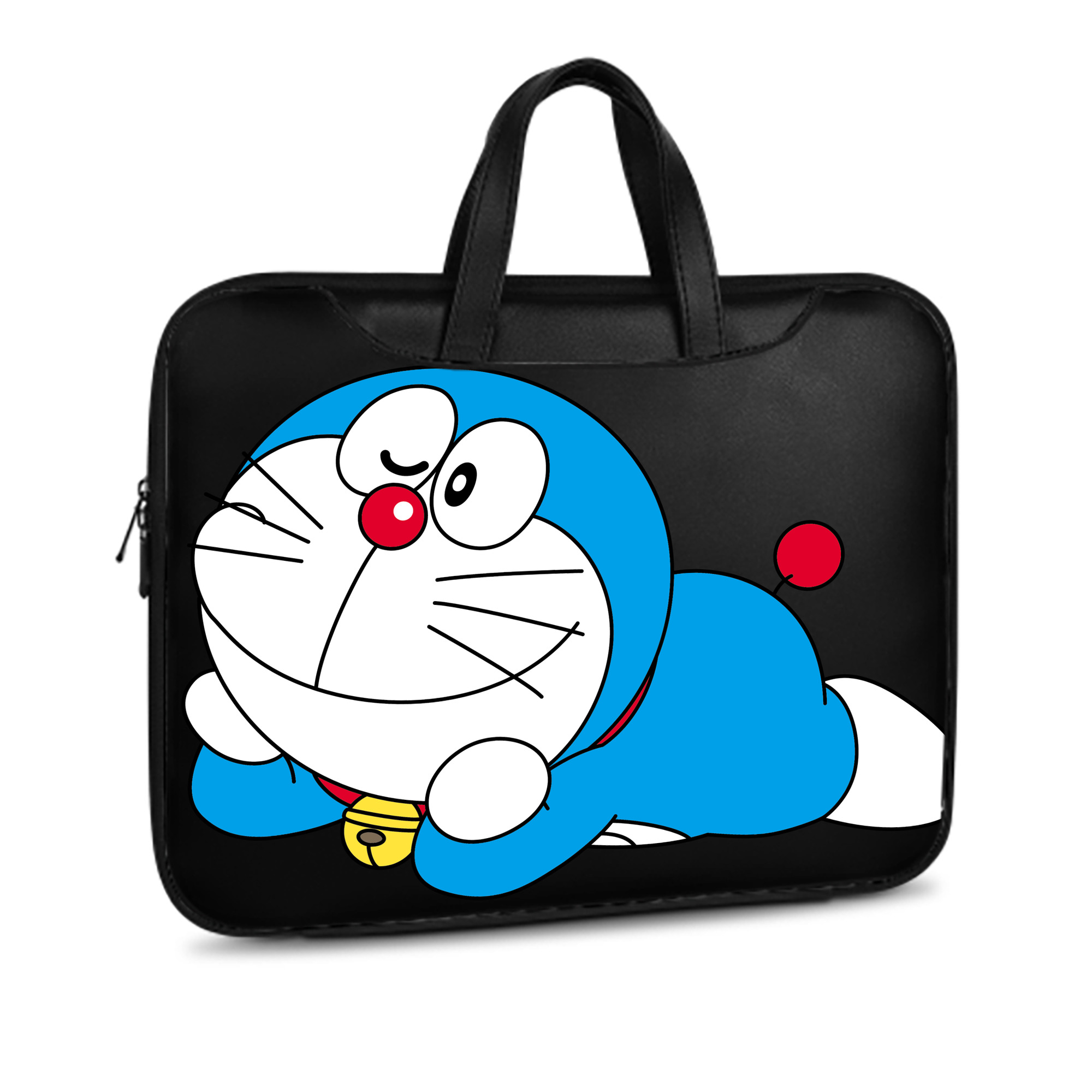 （画像用） ドラえもん Doraemon レザーラップトップバッグ　ノートパソコンケース