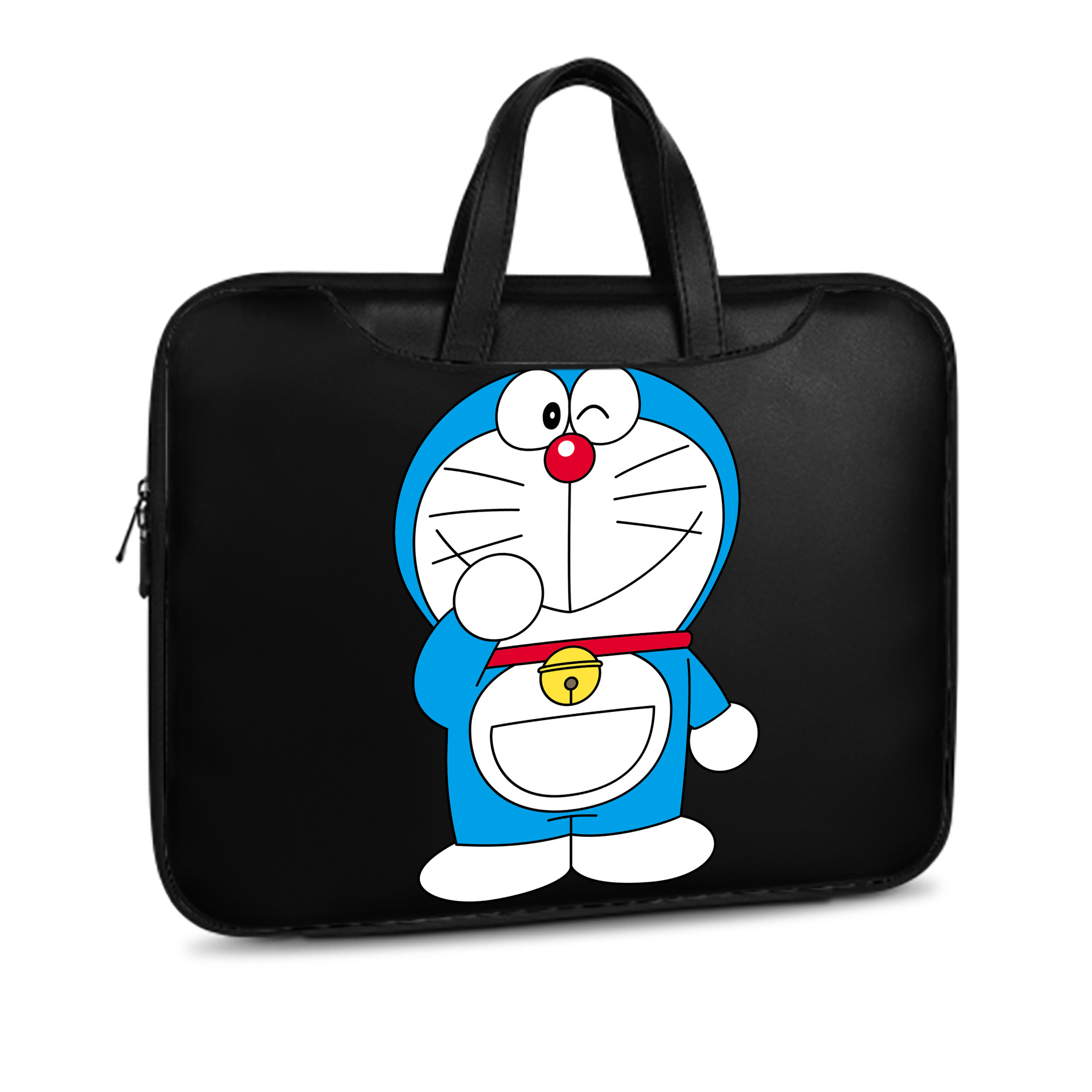 （画像用） ドラえもん Doraemon レザーラップトップバッグ　ノートパソコンケース