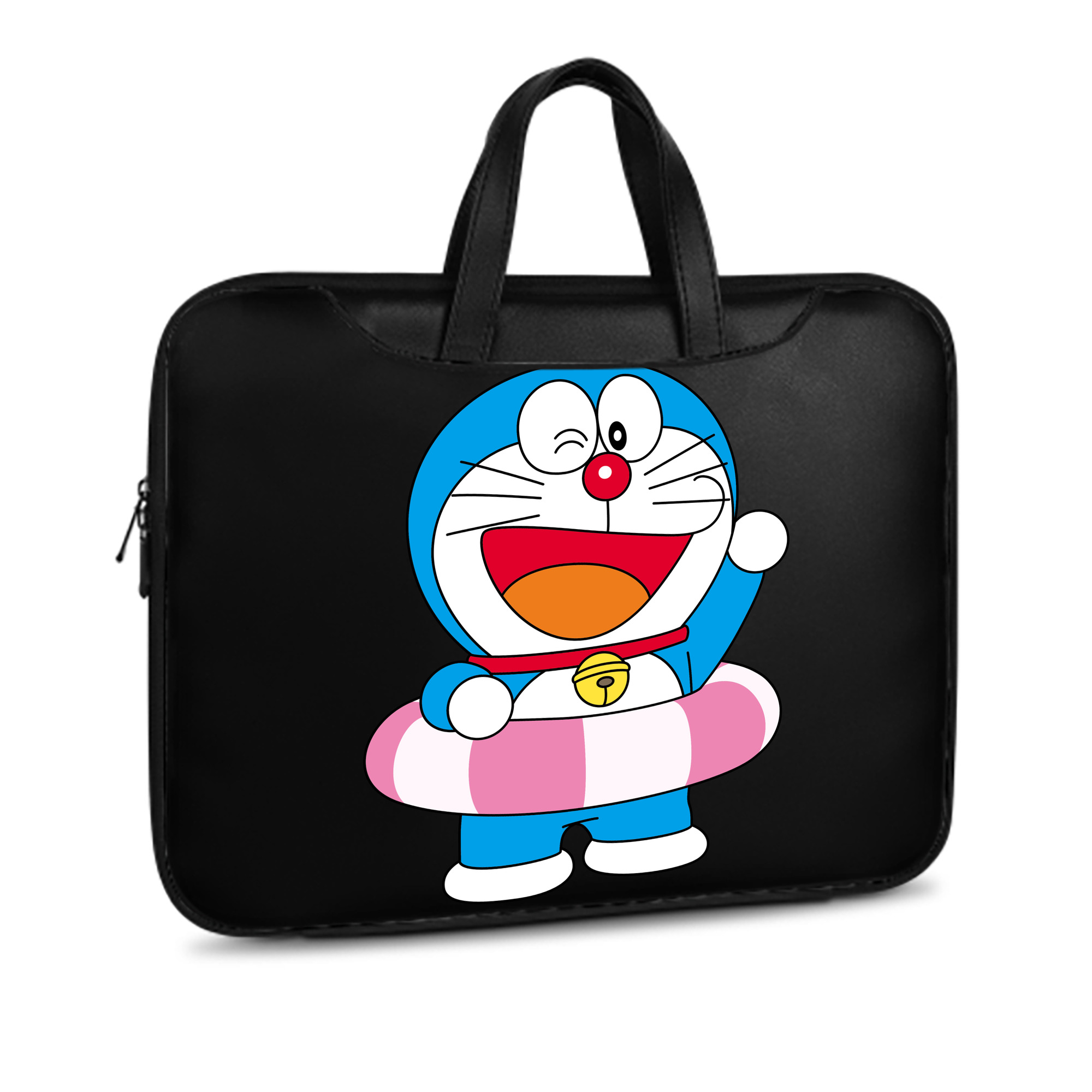 （画像用） ドラえもん Doraemon レザーラップトップバッグ　ノートパソコンケース