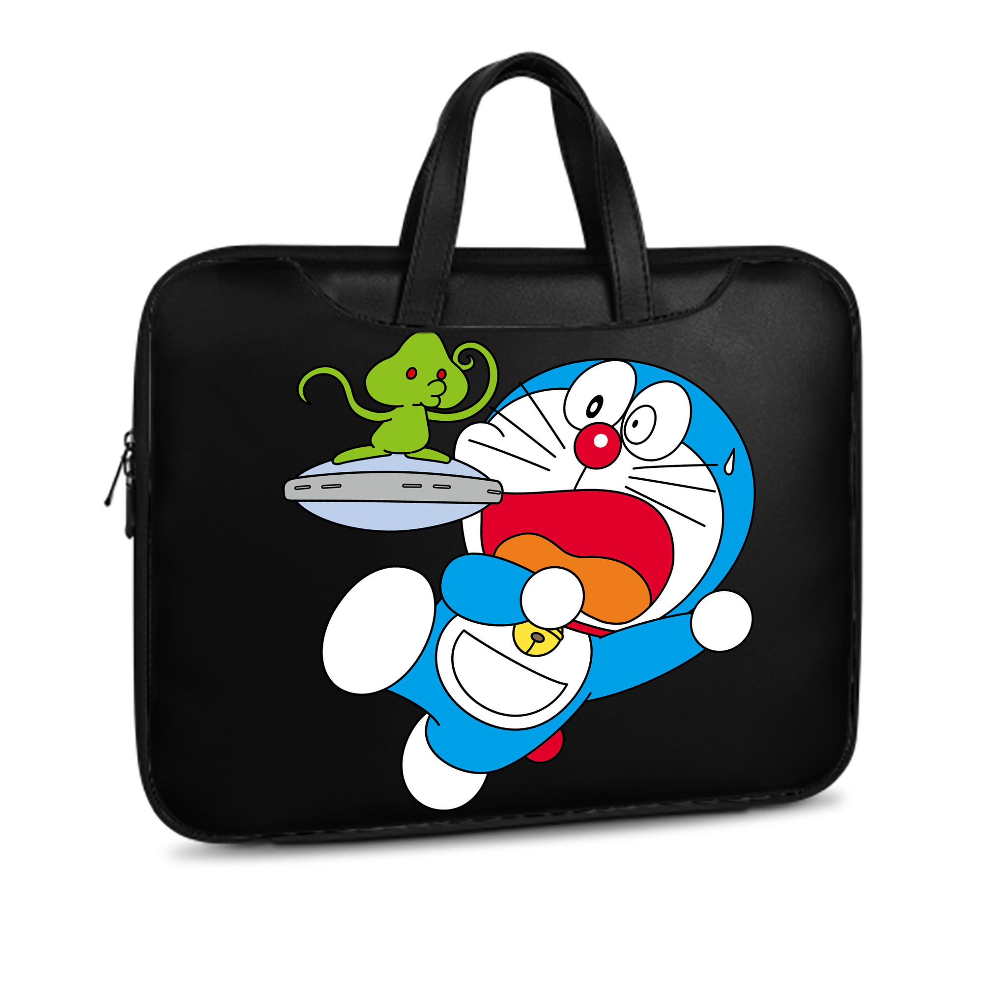 （画像用） ドラえもん Doraemon レザーラップトップバッグ　ノートパソコンケース